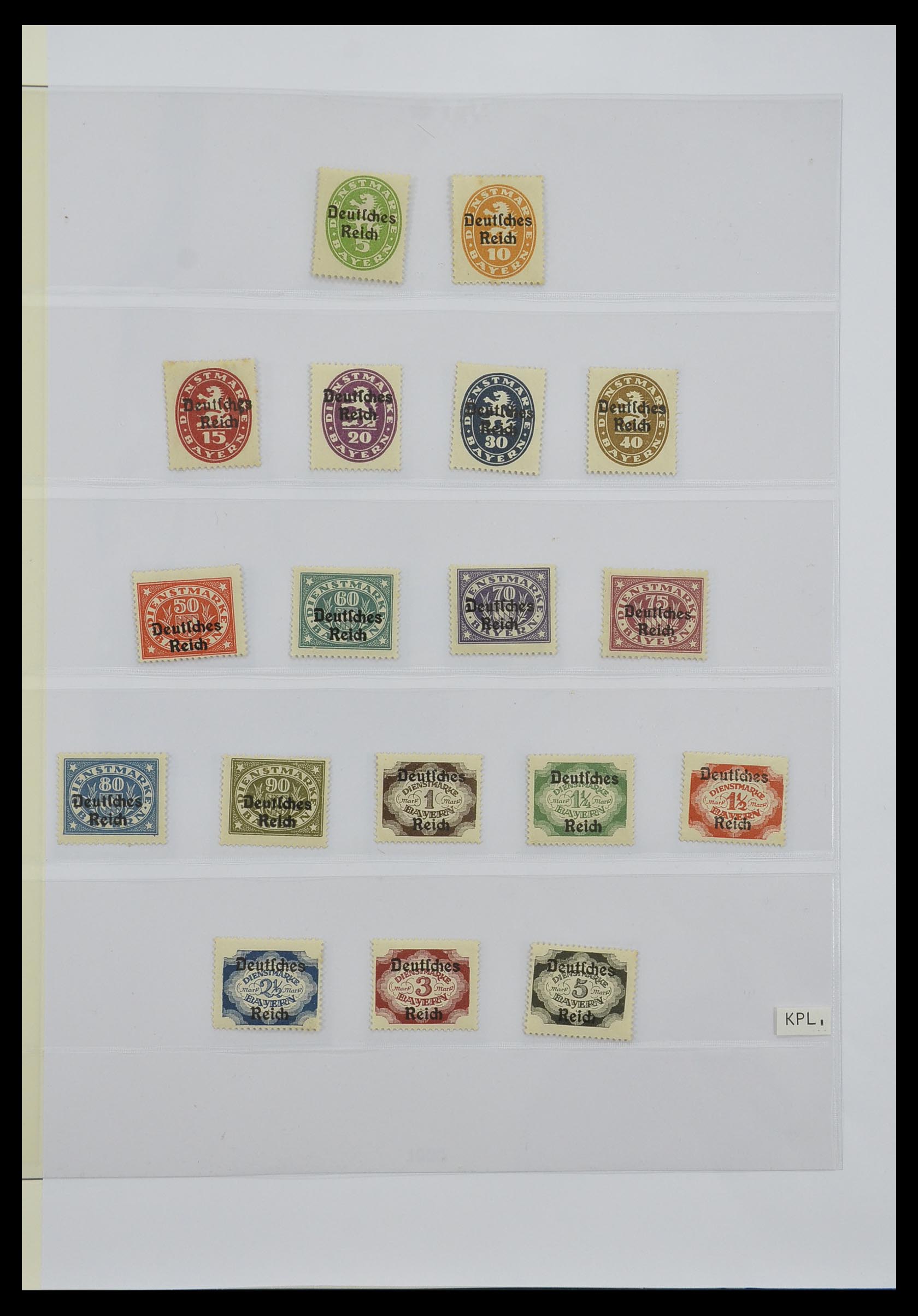 33229 046 - Postzegelverzameling 33229 Duitse Rijk 1872-1945.