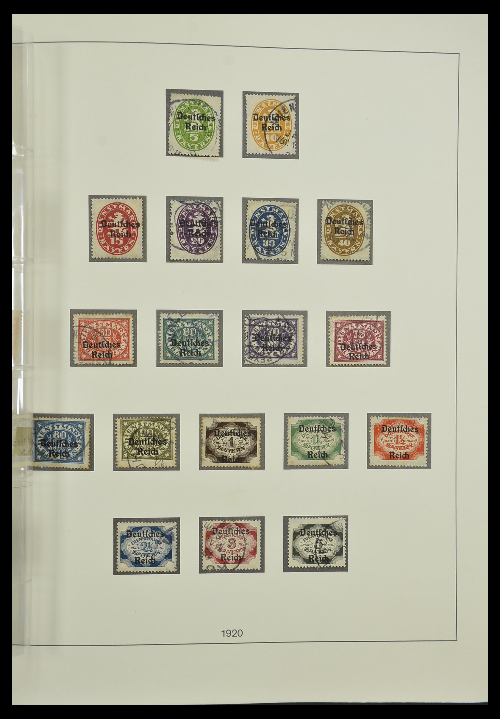33229 047 - Stamp collection 33229 German Reich 1872-1945.