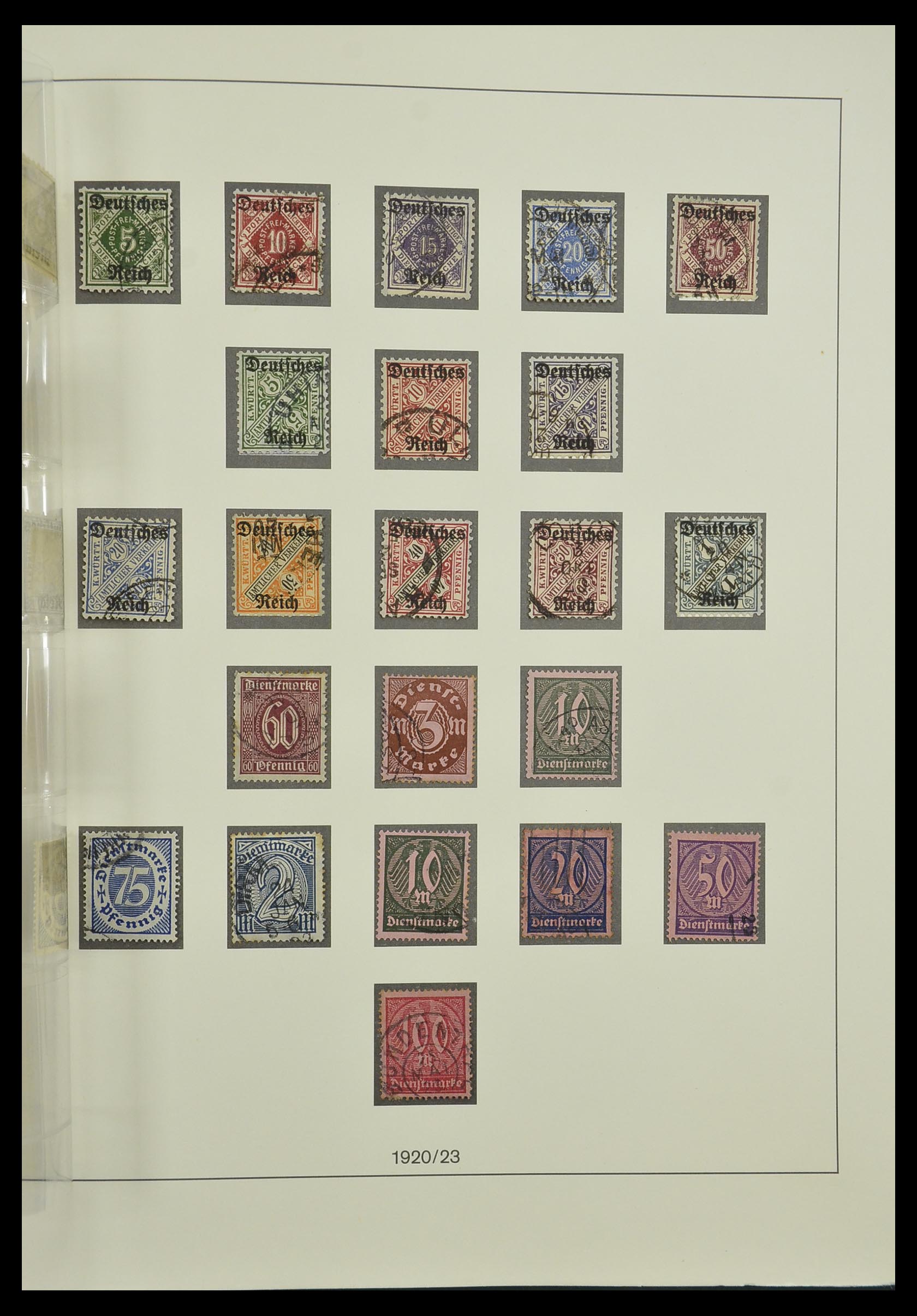 33229 049 - Stamp collection 33229 German Reich 1872-1945.