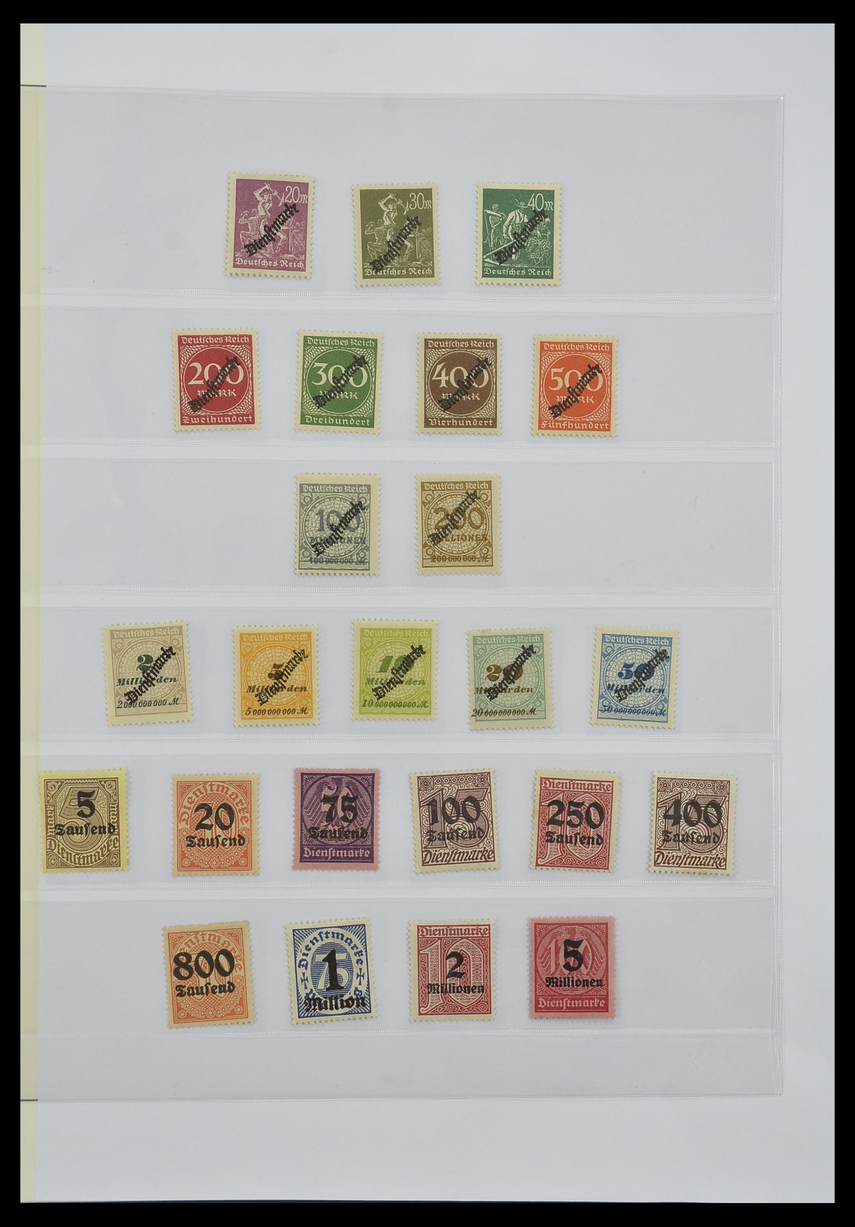 33229 050 - Stamp collection 33229 German Reich 1872-1945.