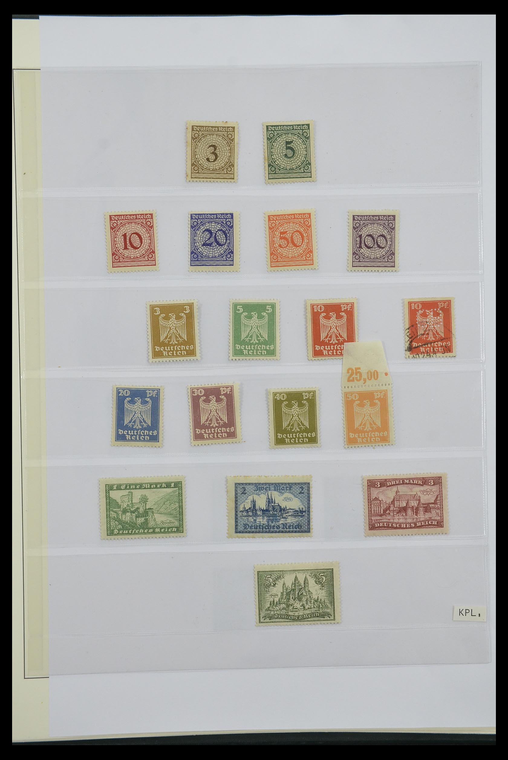 33229 052 - Postzegelverzameling 33229 Duitse Rijk 1872-1945.