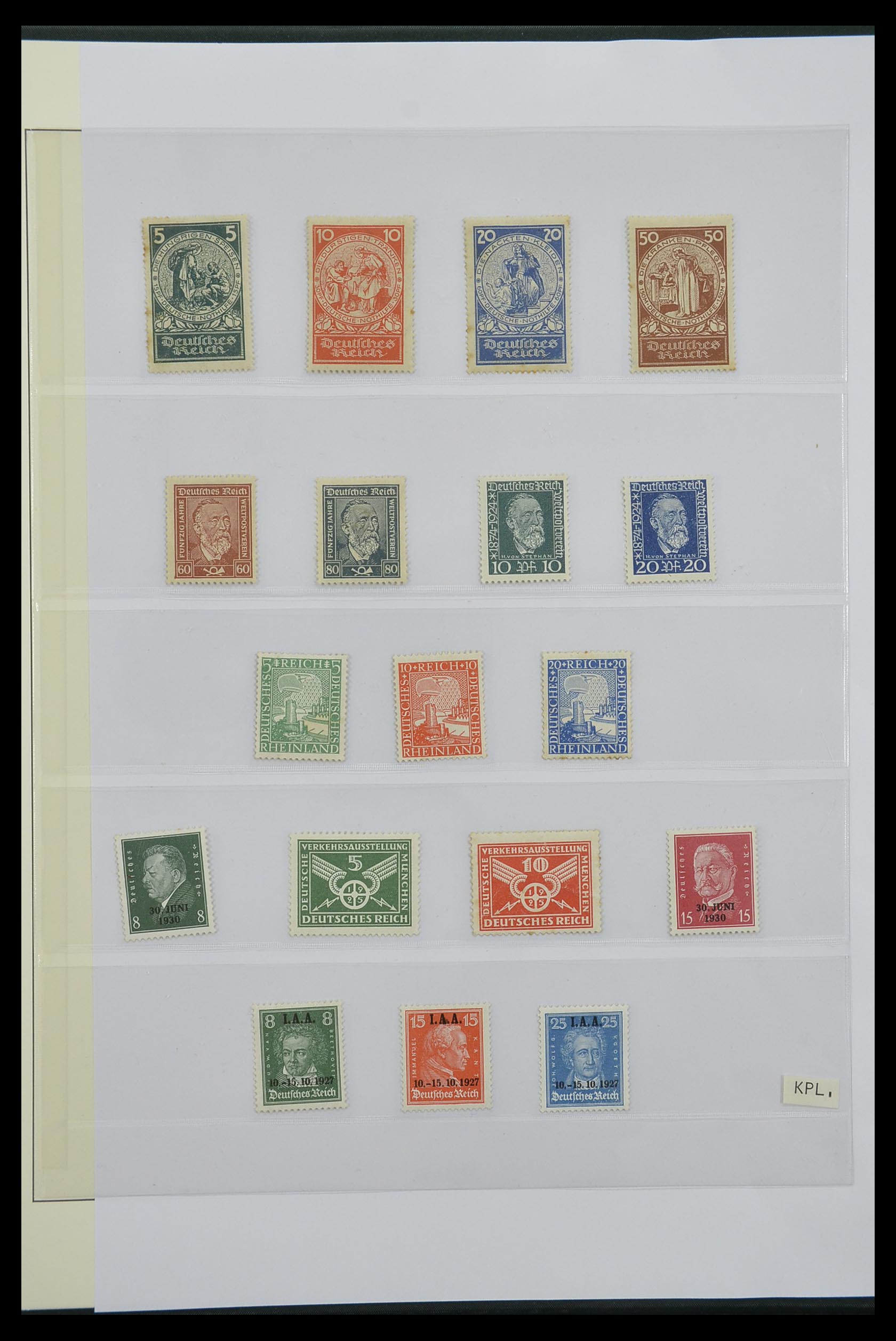 33229 054 - Postzegelverzameling 33229 Duitse Rijk 1872-1945.