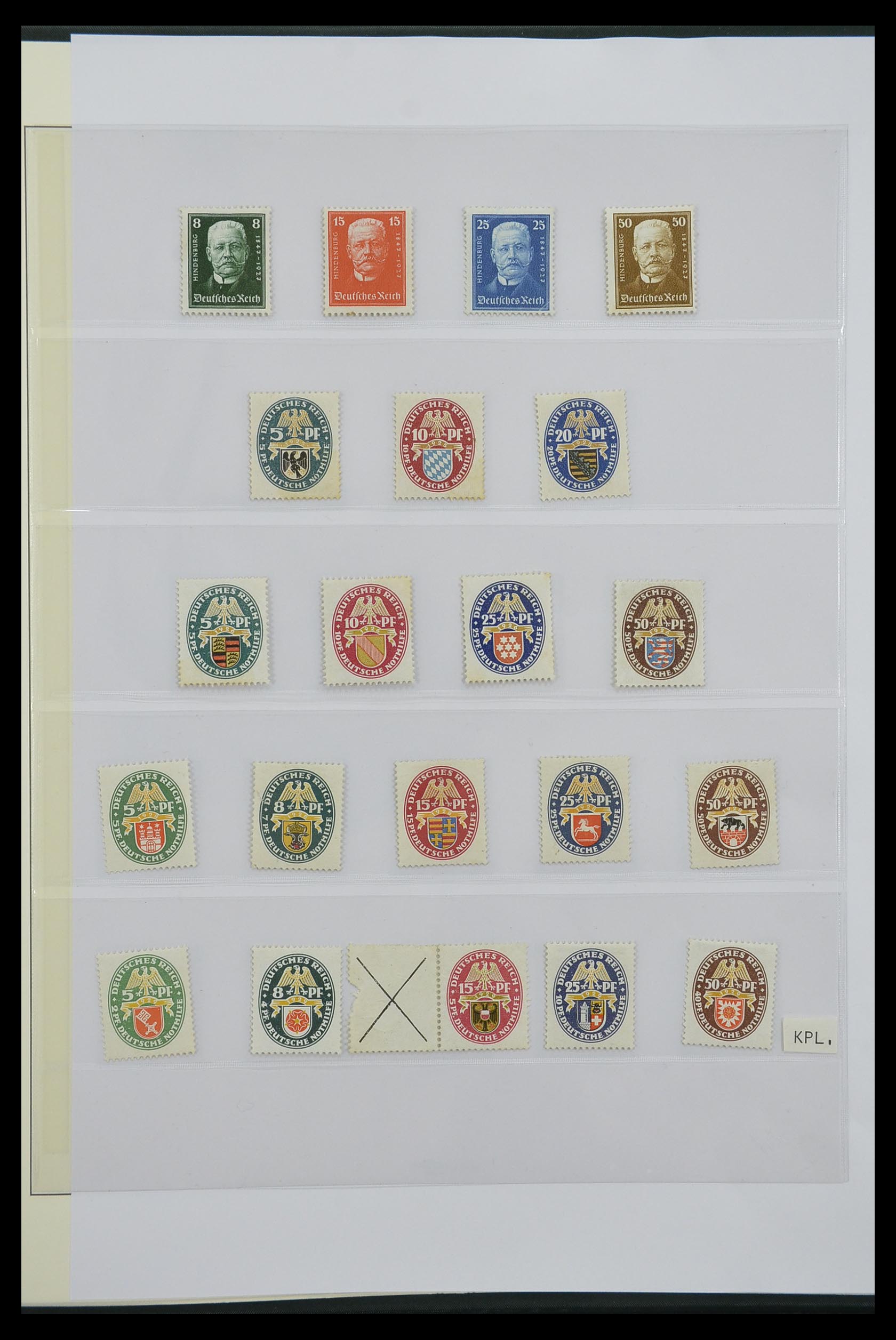 33229 056 - Postzegelverzameling 33229 Duitse Rijk 1872-1945.