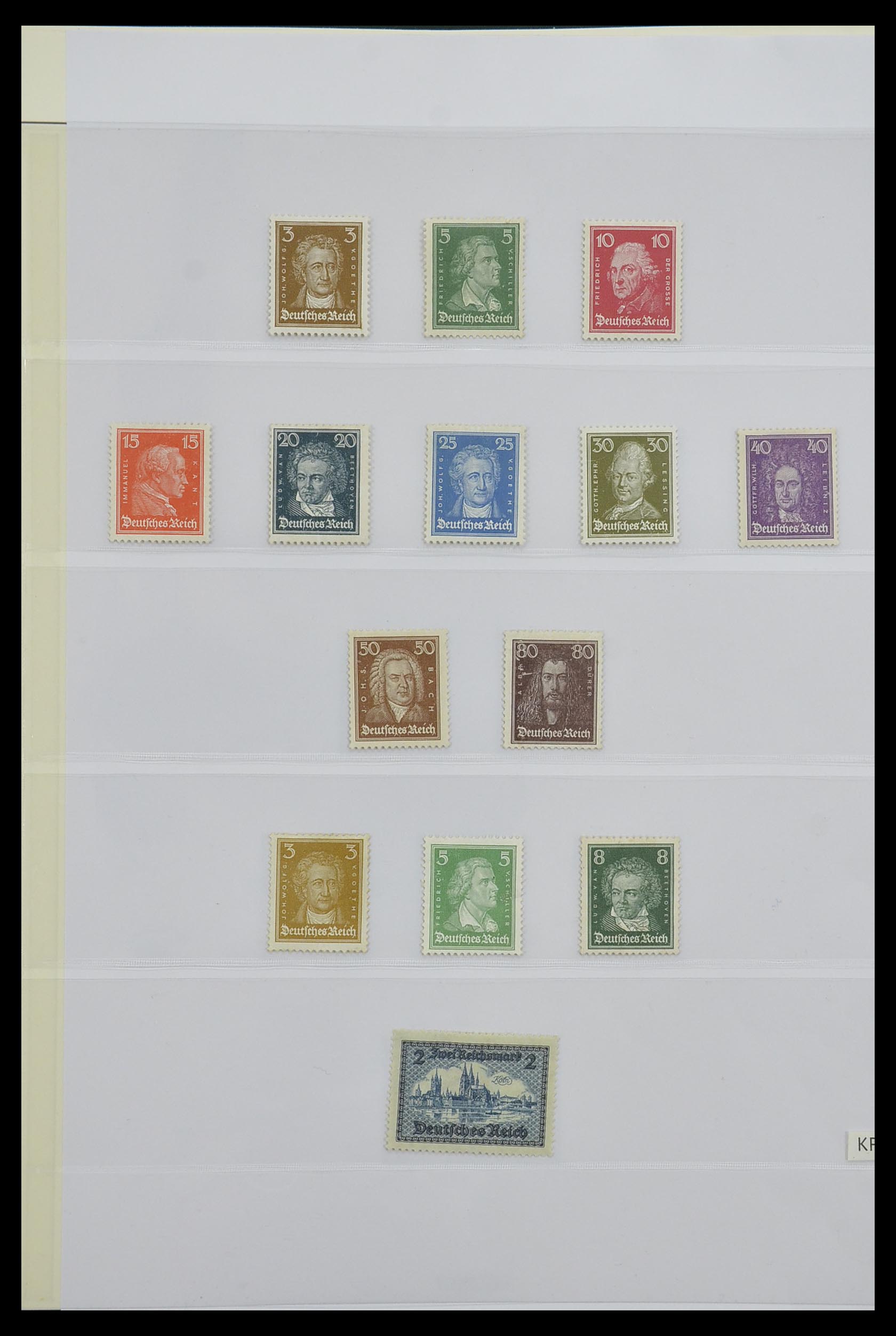 33229 058 - Postzegelverzameling 33229 Duitse Rijk 1872-1945.