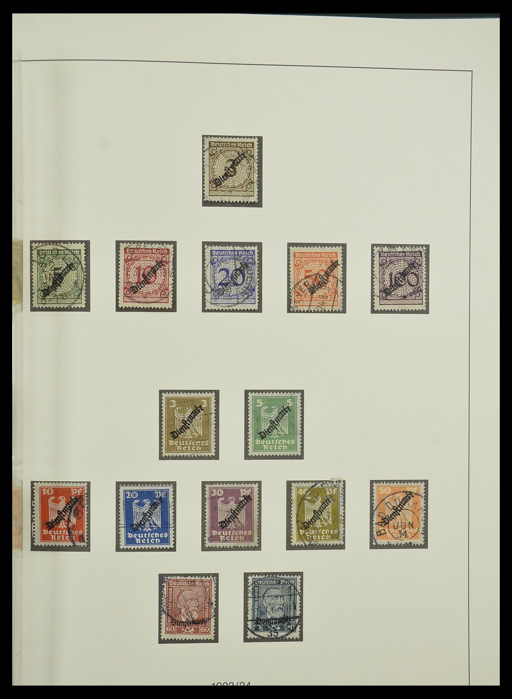 33229 070 - Stamp collection 33229 German Reich 1872-1945.