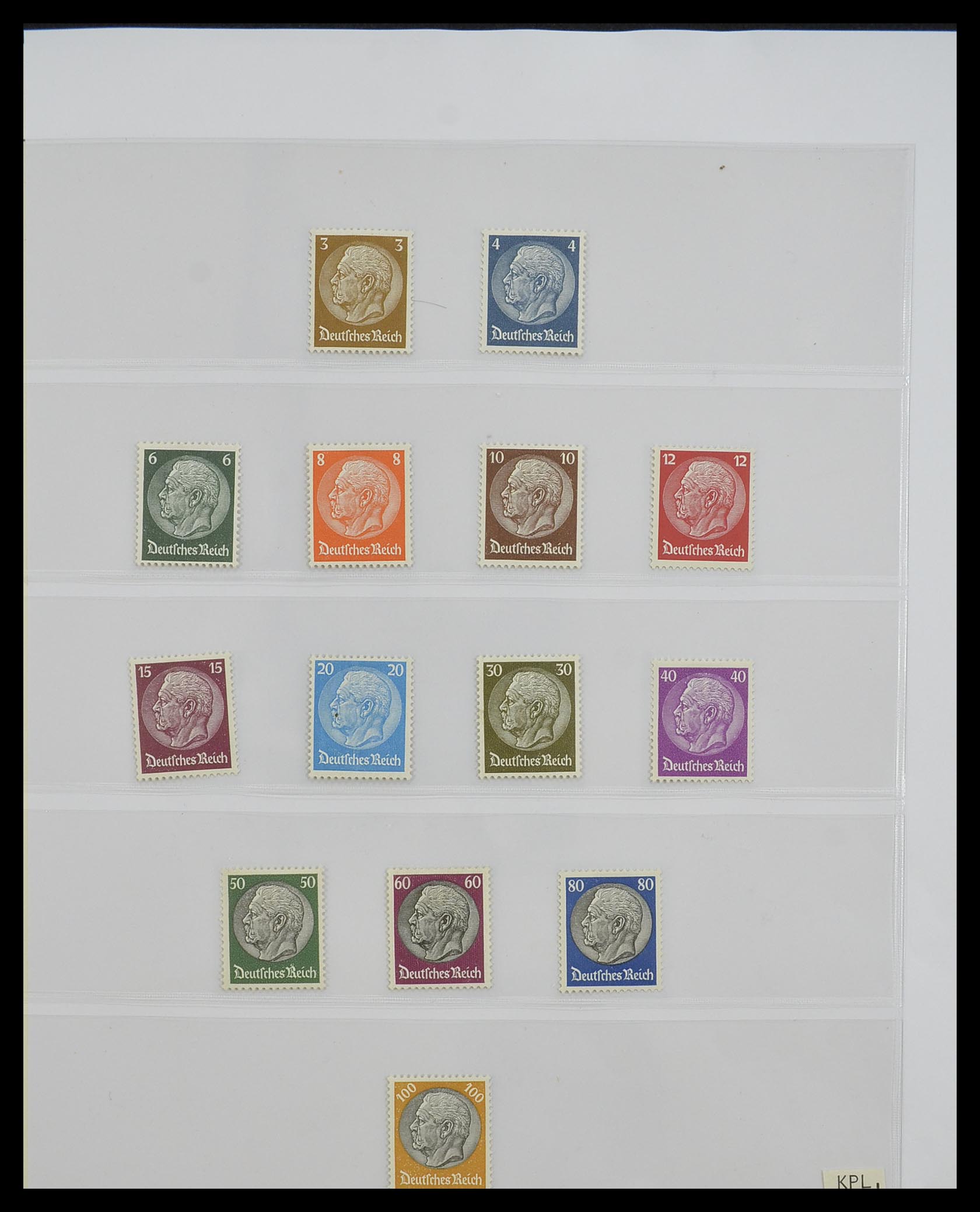33229 075 - Stamp collection 33229 German Reich 1872-1945.