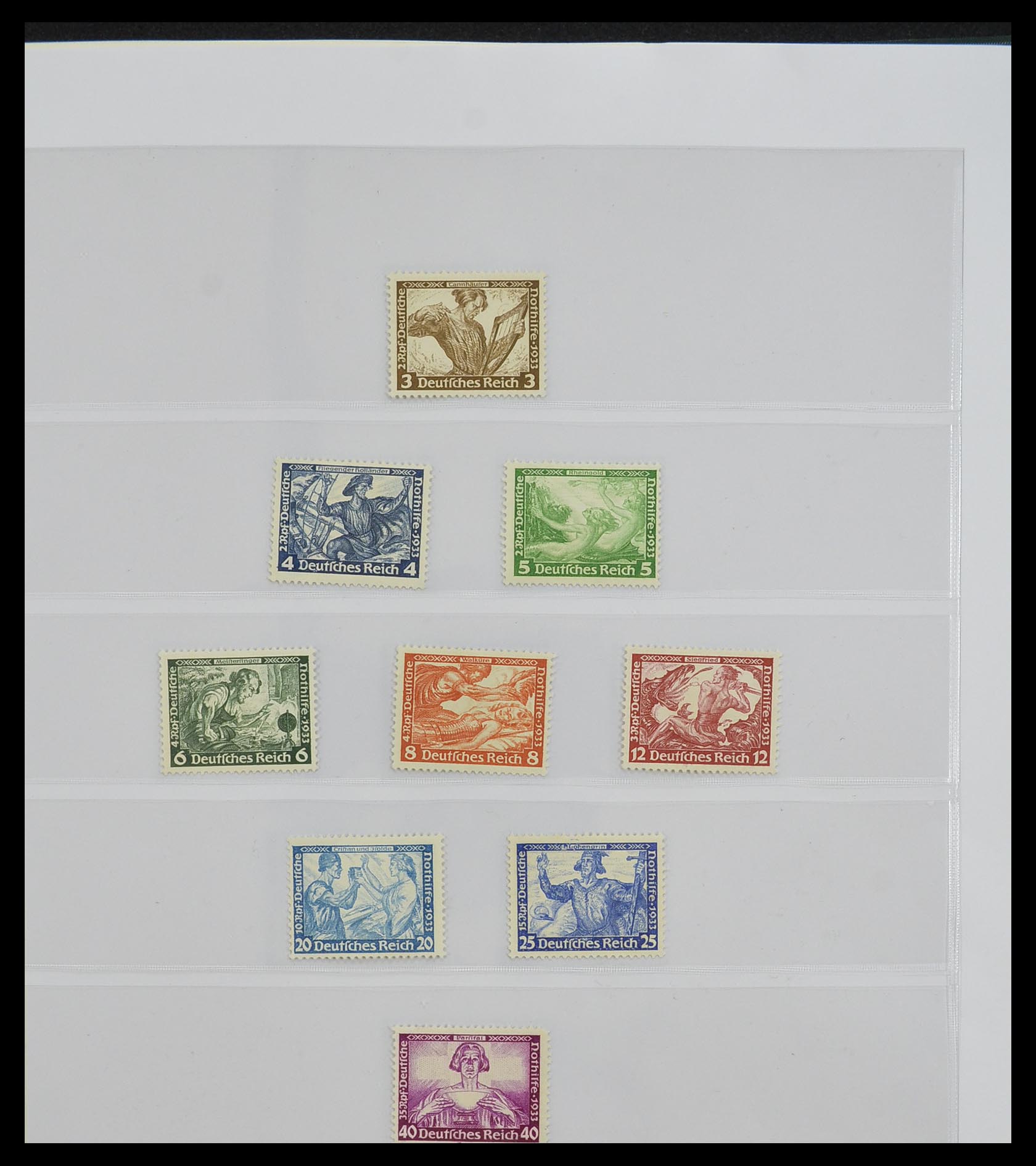 33229 077 - Postzegelverzameling 33229 Duitse Rijk 1872-1945.