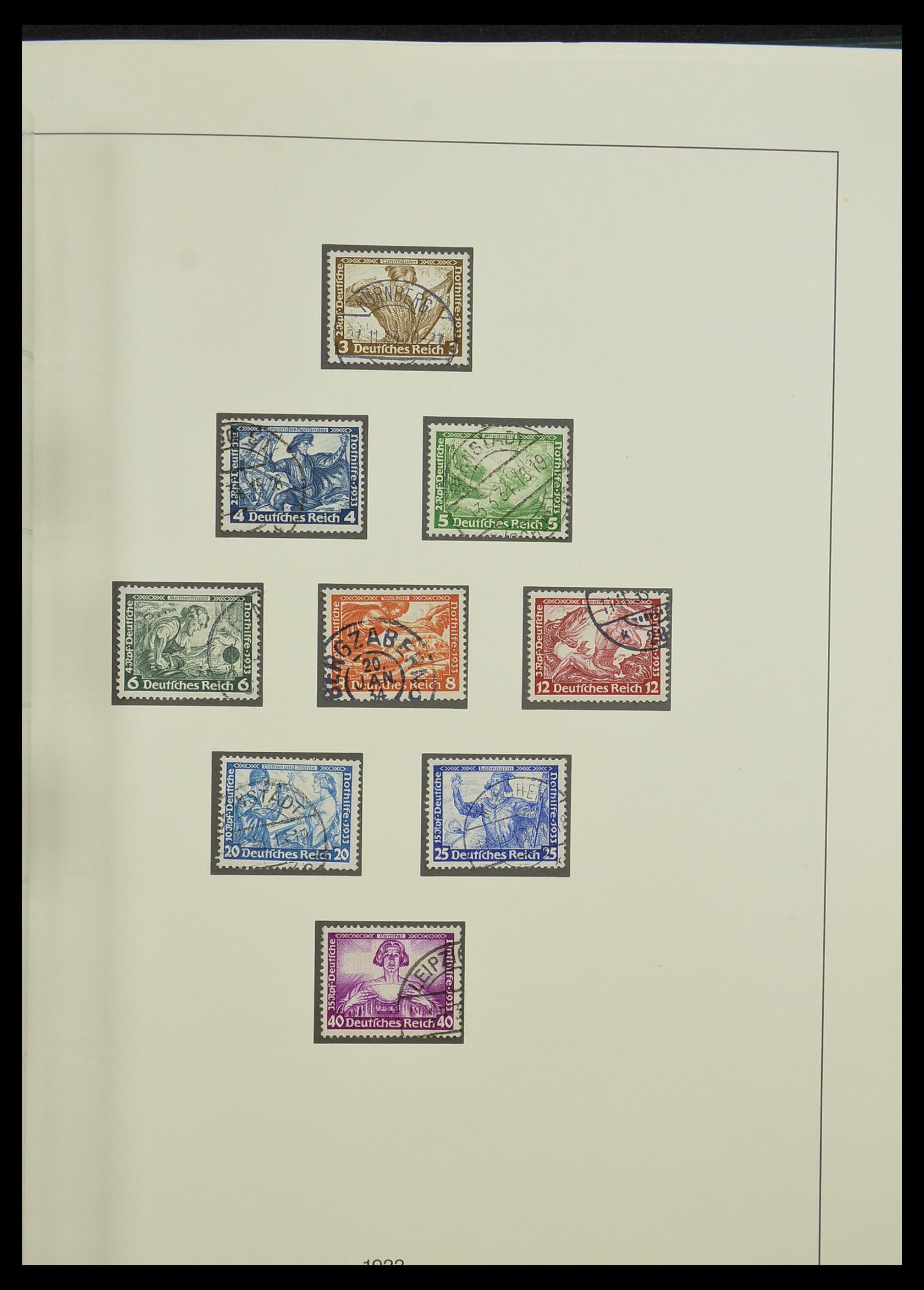 33229 078 - Stamp collection 33229 German Reich 1872-1945.