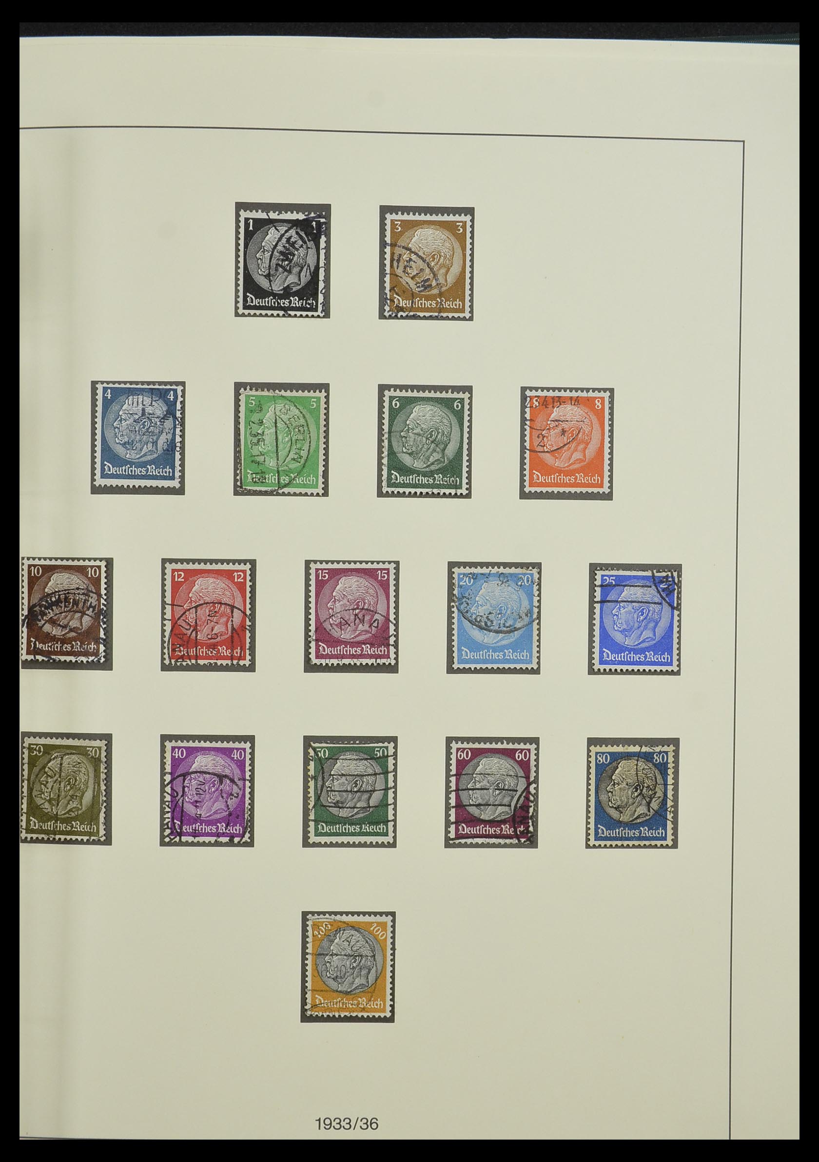 33229 080 - Stamp collection 33229 German Reich 1872-1945.