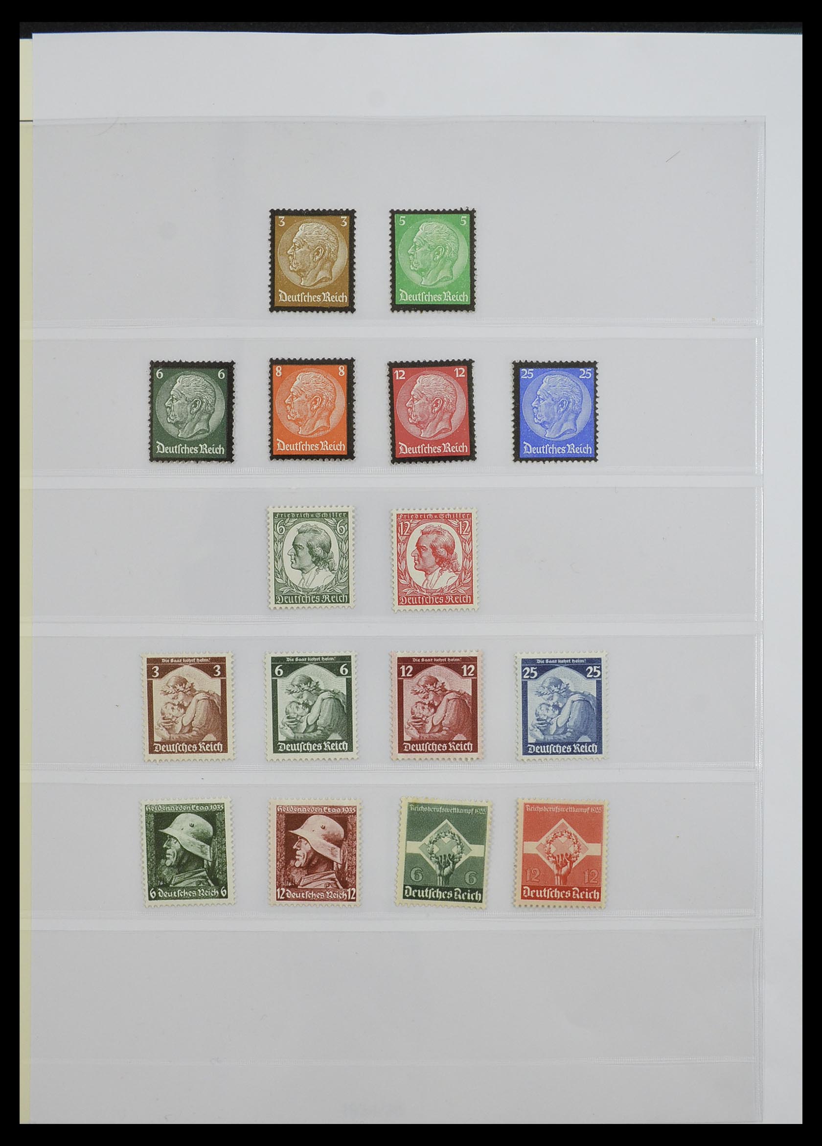 33229 083 - Postzegelverzameling 33229 Duitse Rijk 1872-1945.