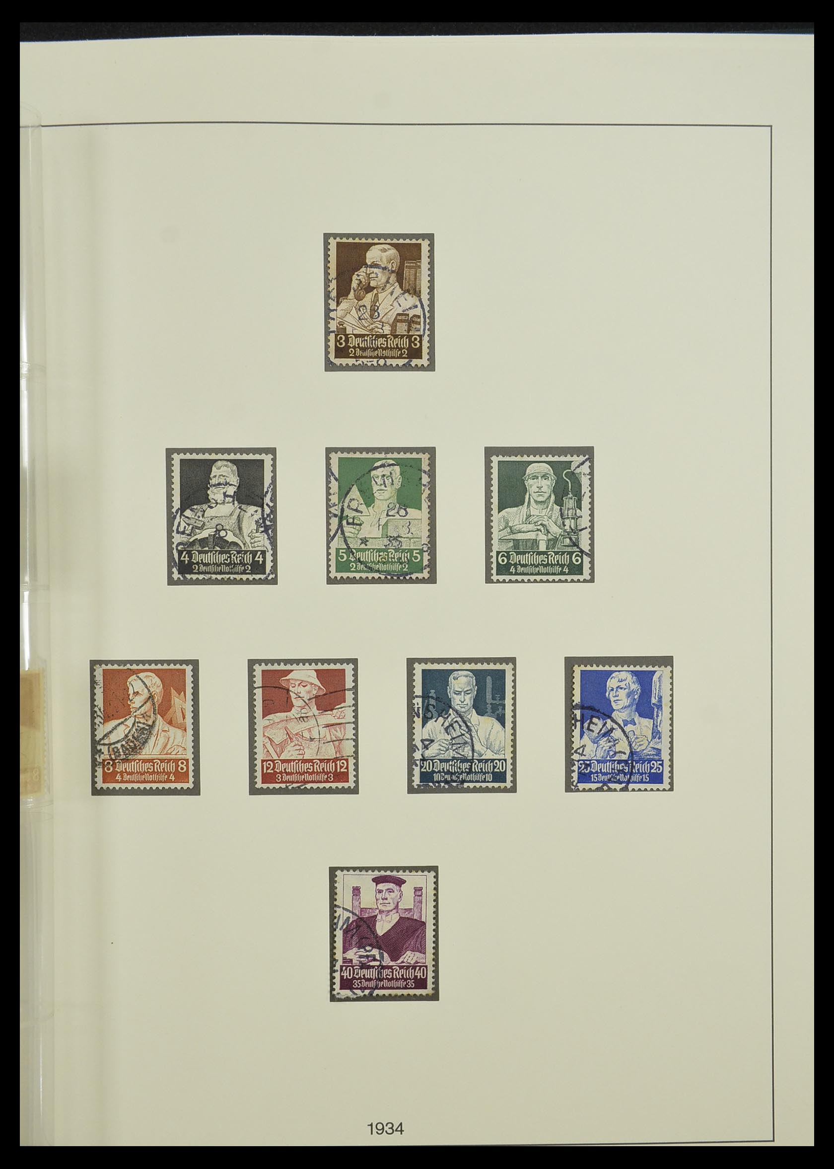 33229 086 - Postzegelverzameling 33229 Duitse Rijk 1872-1945.