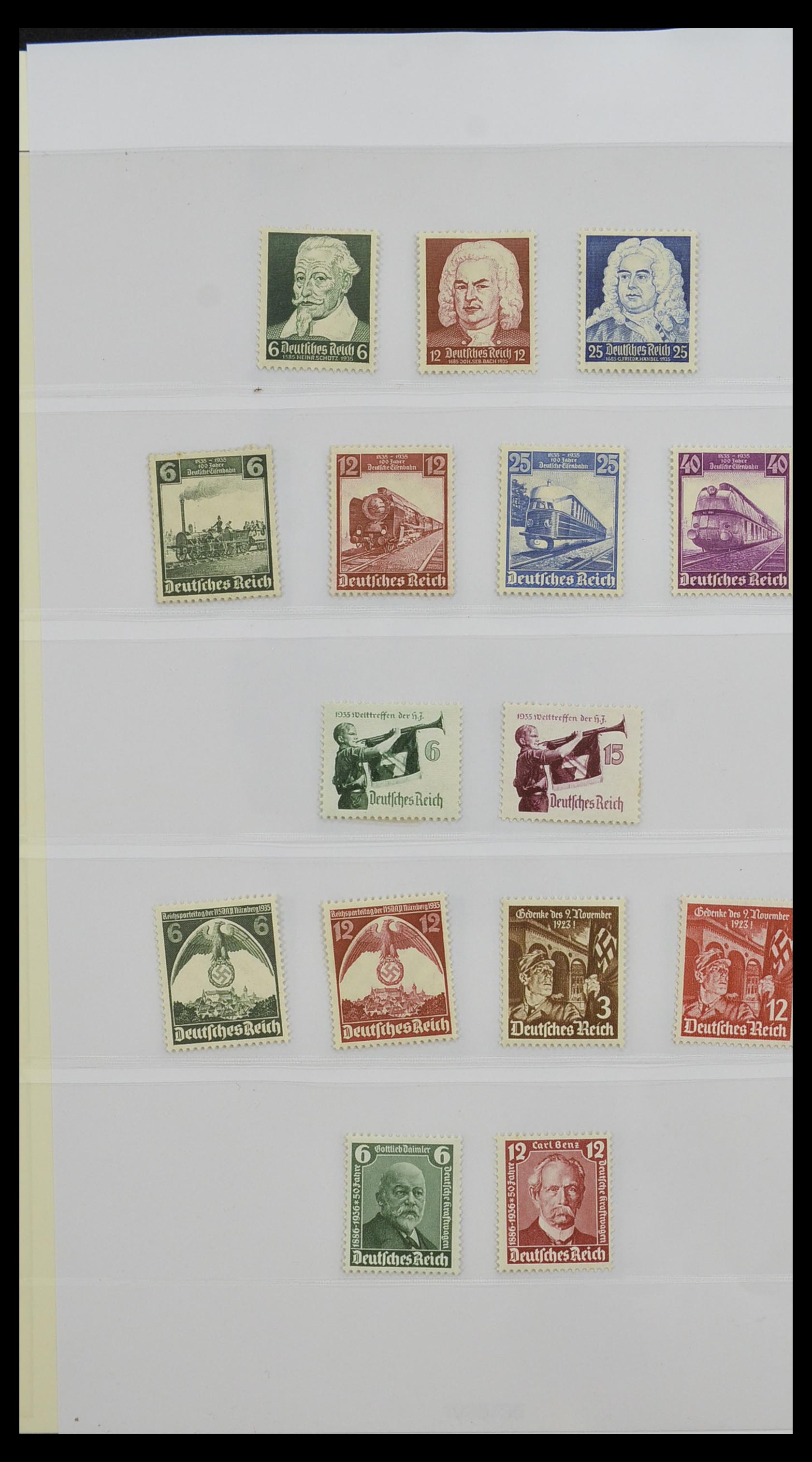 33229 087 - Postzegelverzameling 33229 Duitse Rijk 1872-1945.