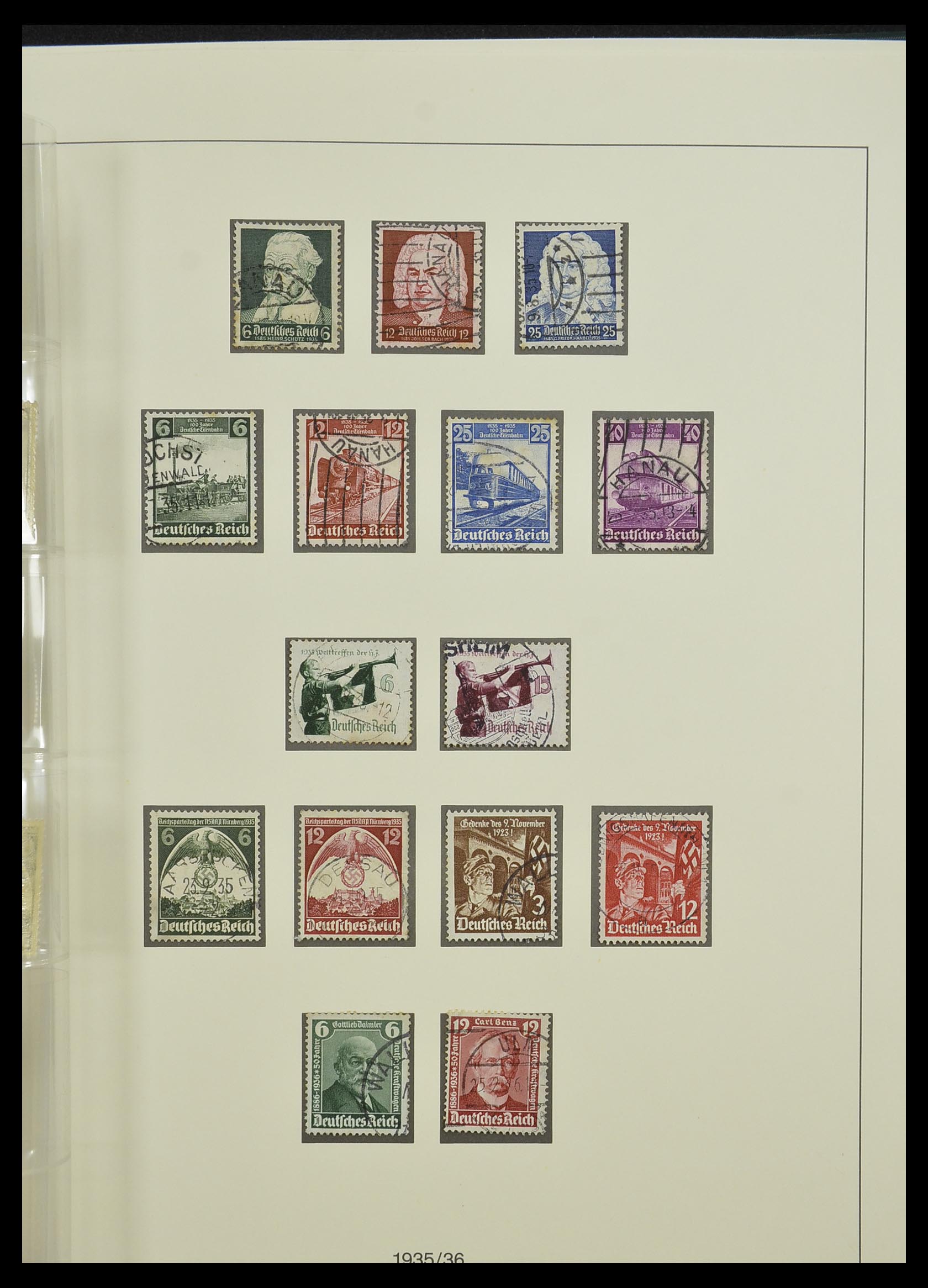 33229 088 - Postzegelverzameling 33229 Duitse Rijk 1872-1945.