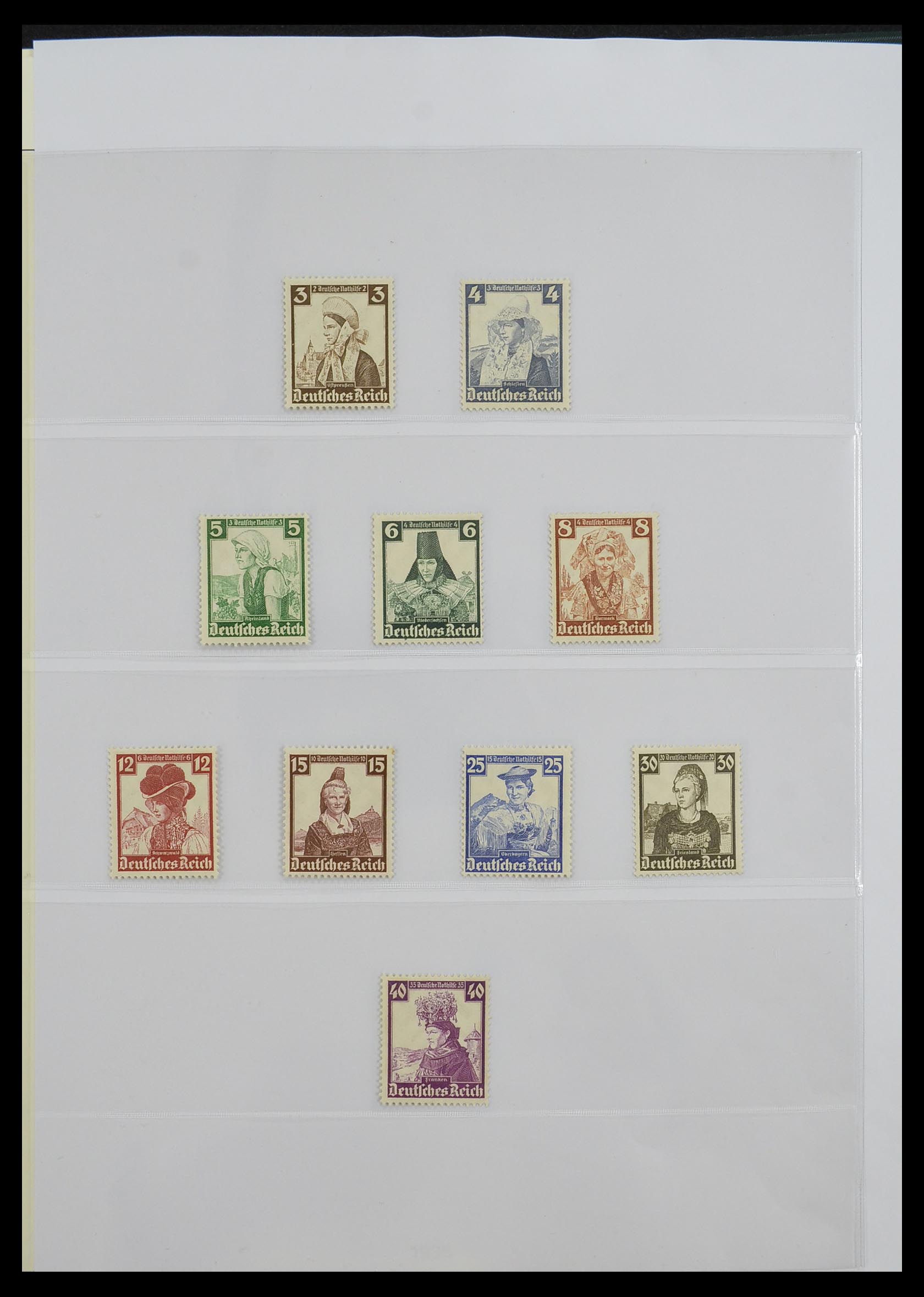 33229 090 - Postzegelverzameling 33229 Duitse Rijk 1872-1945.