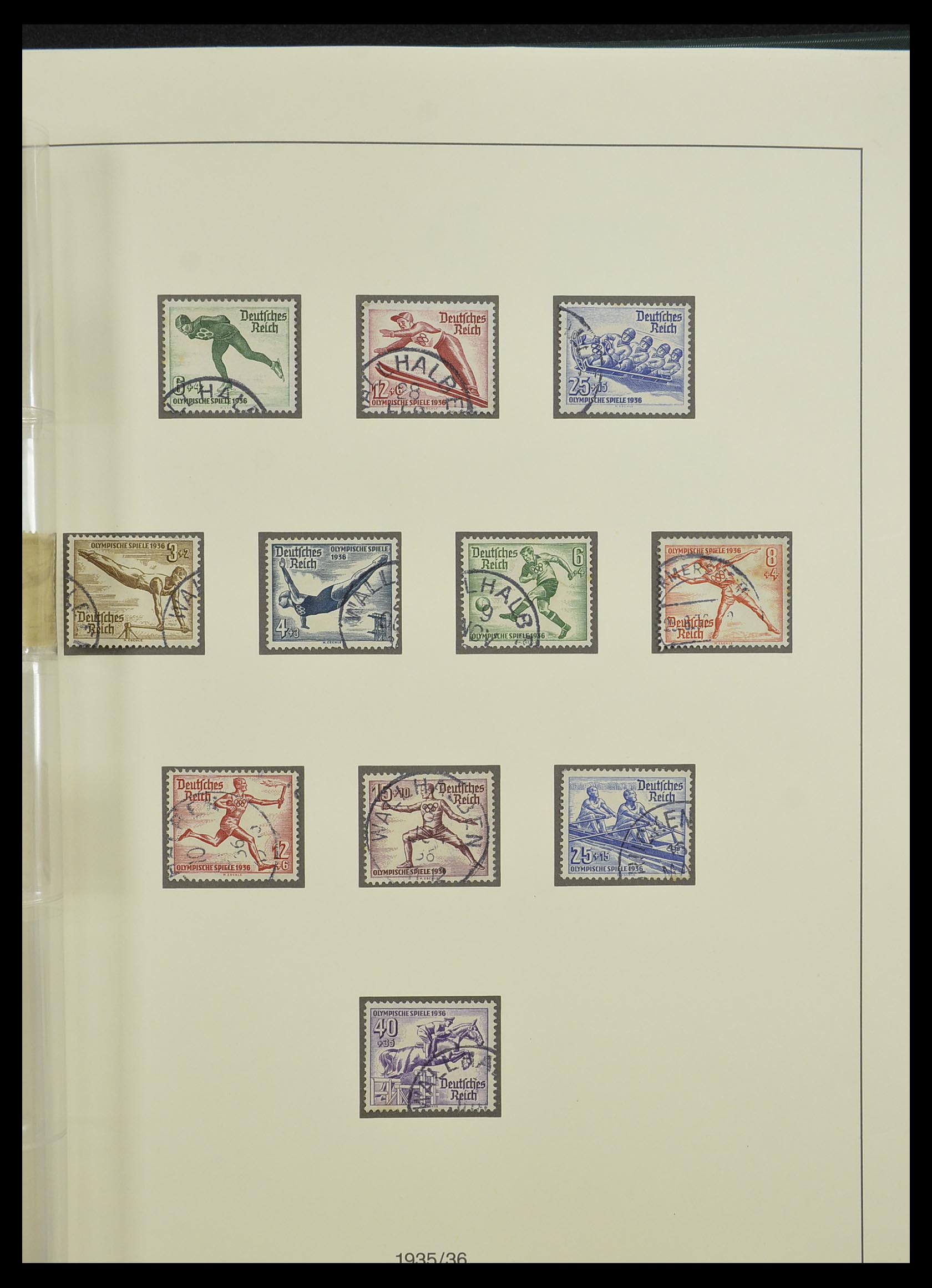 33229 093 - Postzegelverzameling 33229 Duitse Rijk 1872-1945.