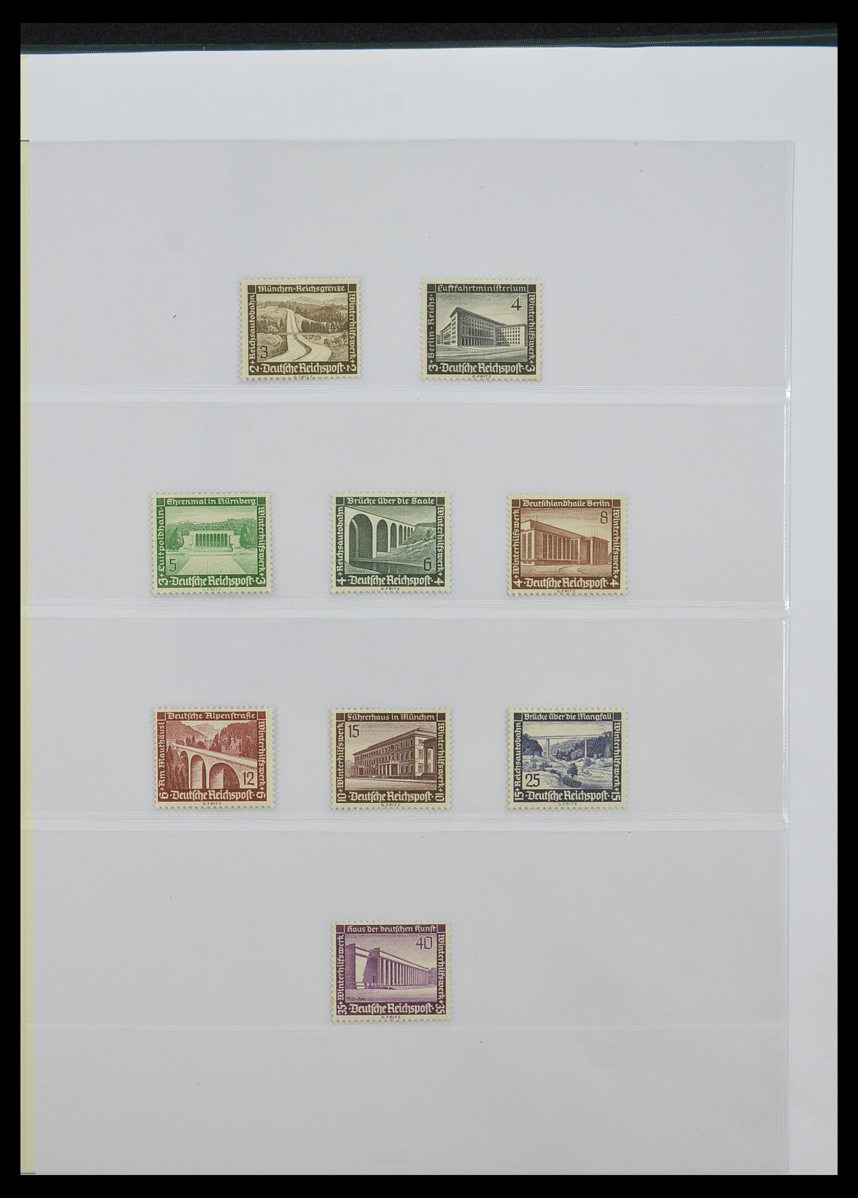 33229 100 - Postzegelverzameling 33229 Duitse Rijk 1872-1945.