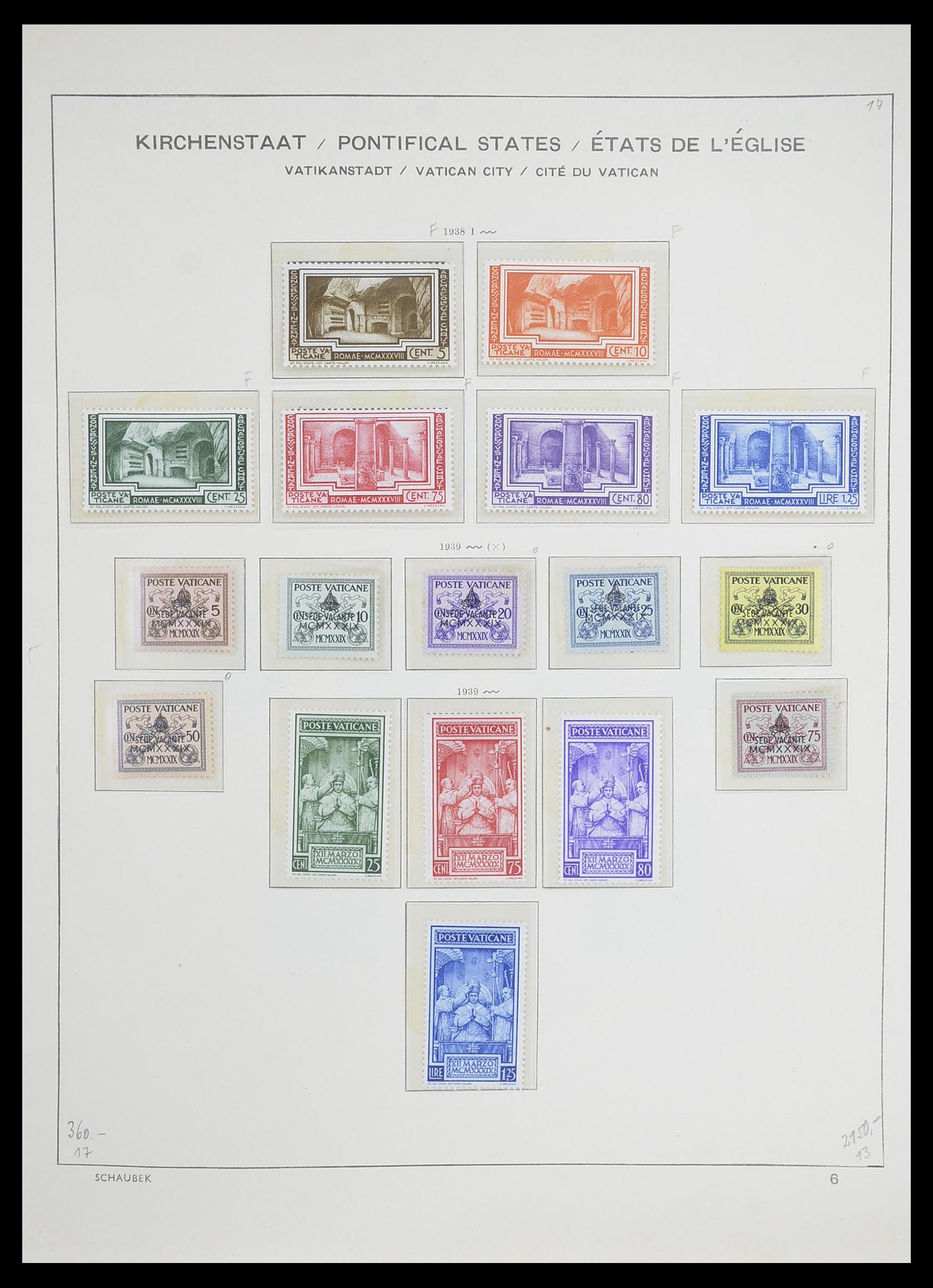 33231 007 - Postzegelverzameling 33231 Vaticaan 1852-1996.