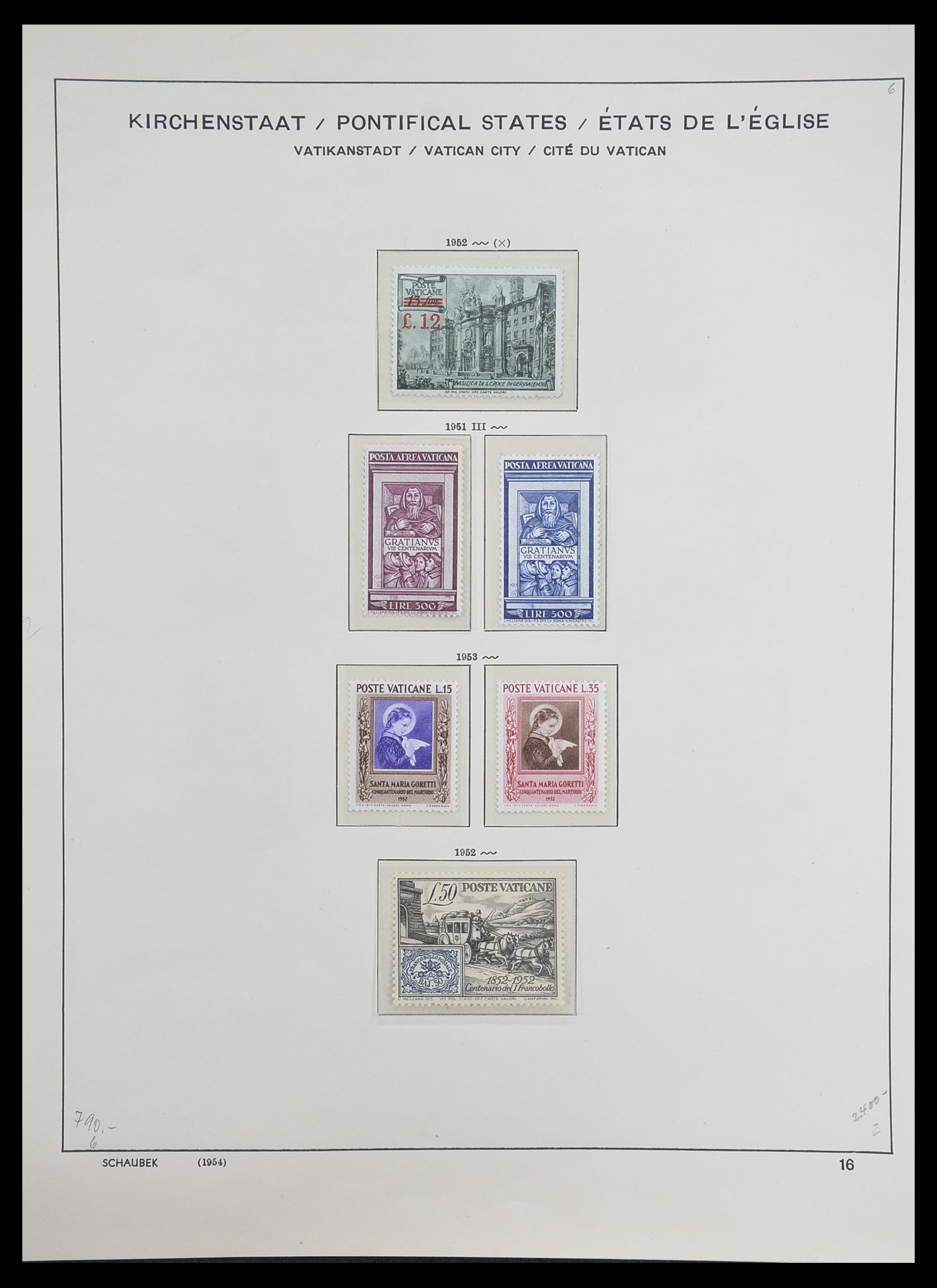 33231 018 - Stamp collection 33231 Vatican 1852-1996.