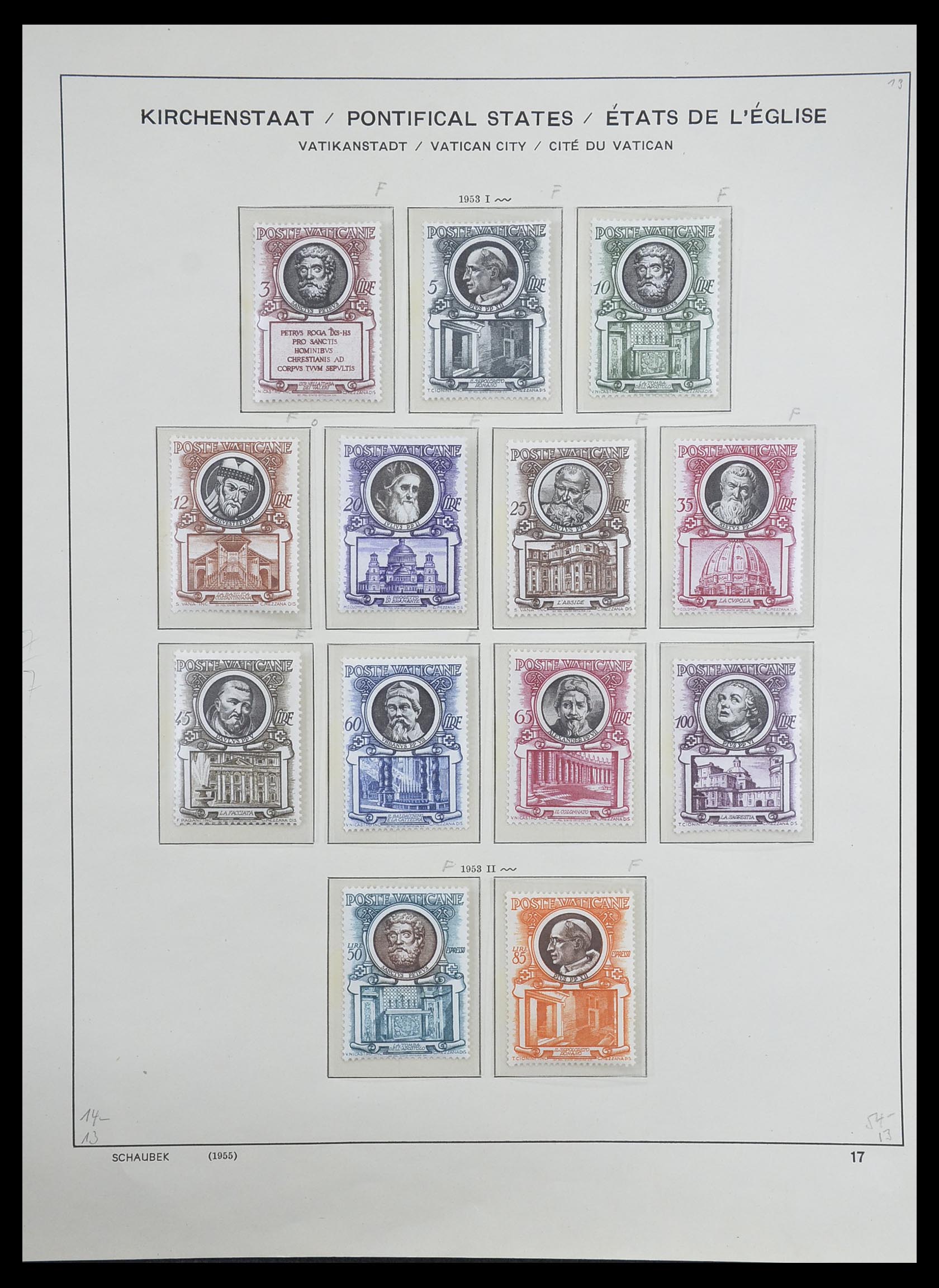 33231 019 - Postzegelverzameling 33231 Vaticaan 1852-1996.