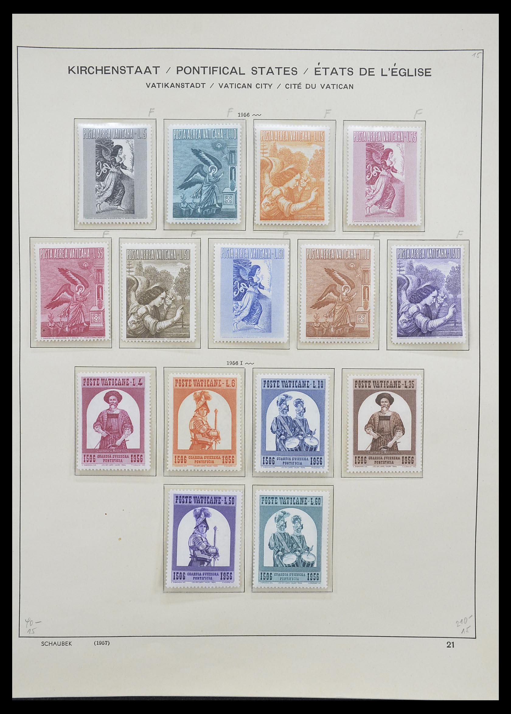 33231 023 - Postzegelverzameling 33231 Vaticaan 1852-1996.