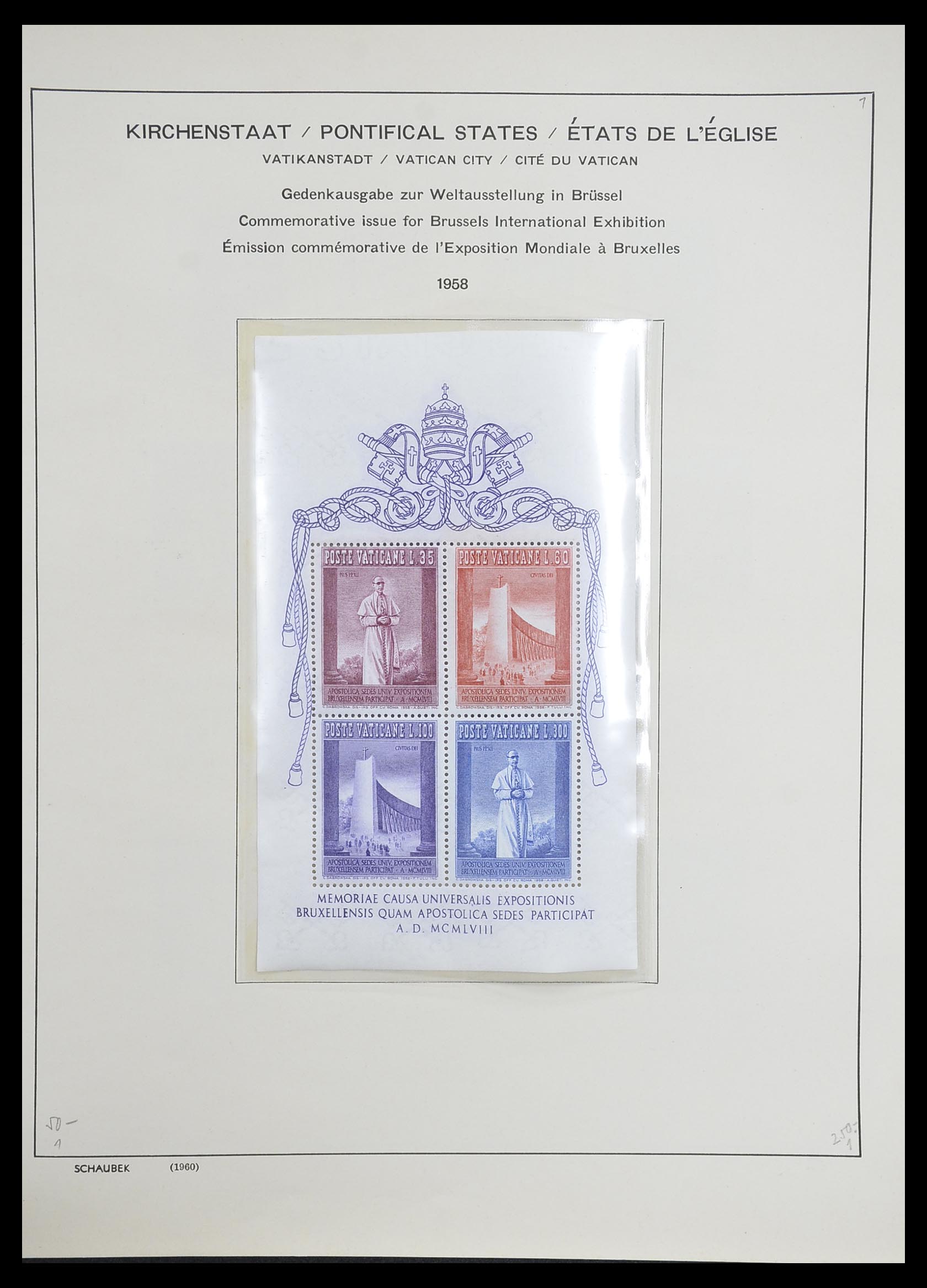 33231 027 - Postzegelverzameling 33231 Vaticaan 1852-1996.
