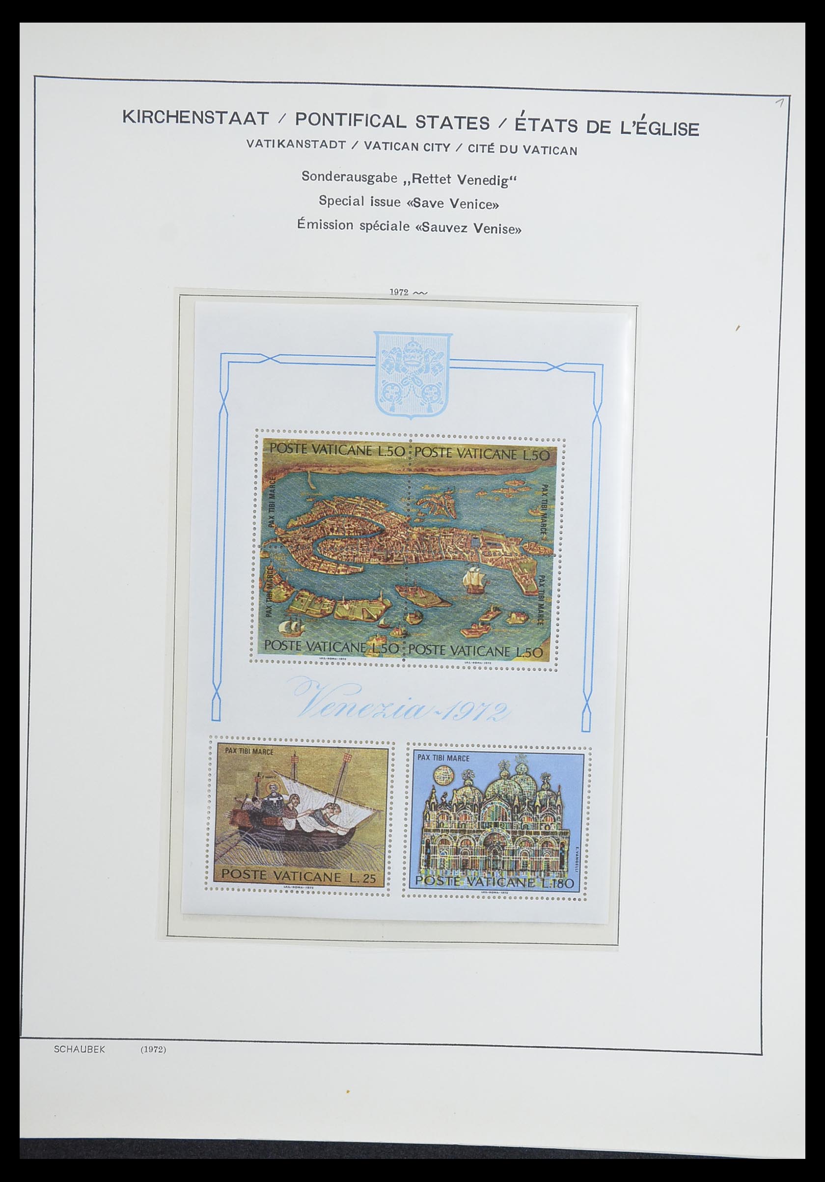 33231 056 - Postzegelverzameling 33231 Vaticaan 1852-1996.