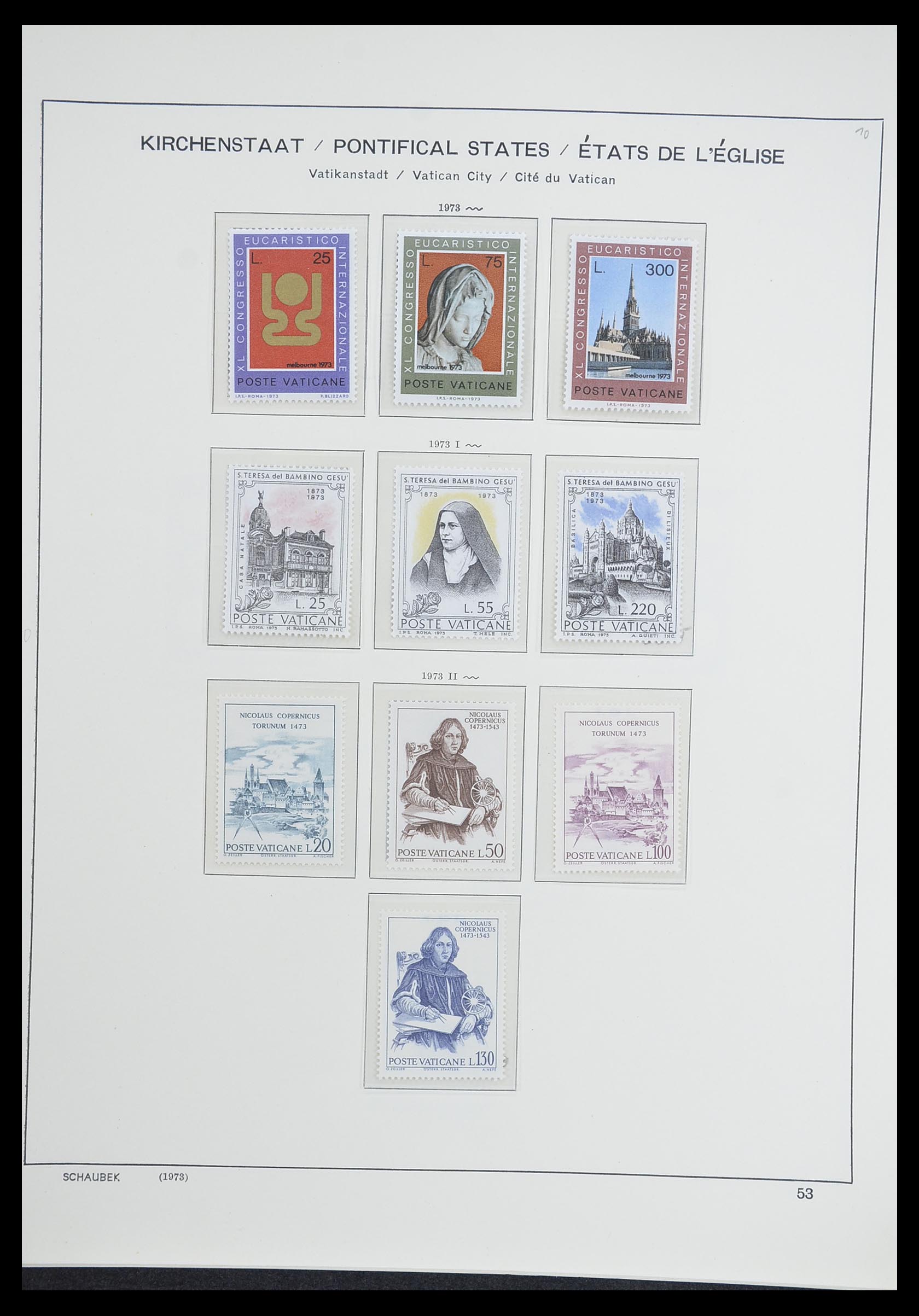 33231 057 - Postzegelverzameling 33231 Vaticaan 1852-1996.