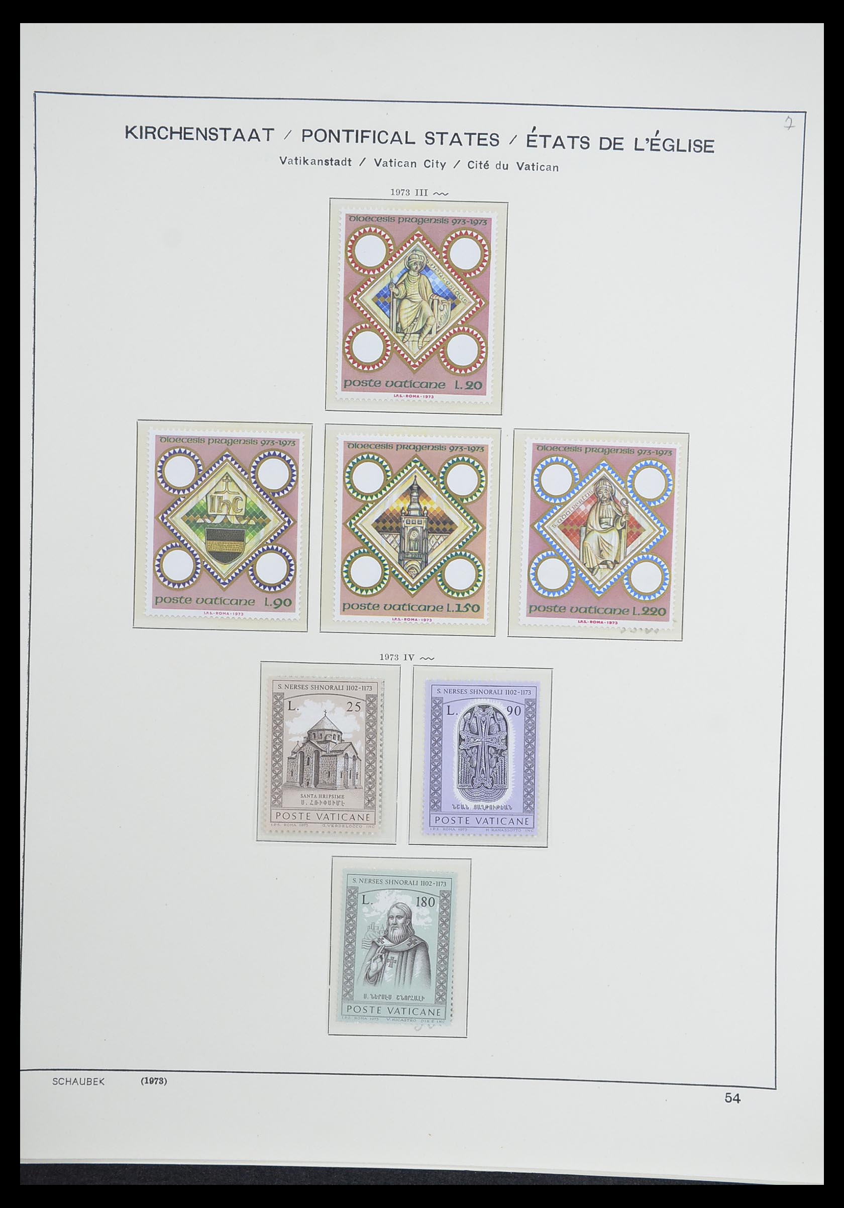 33231 058 - Postzegelverzameling 33231 Vaticaan 1852-1996.