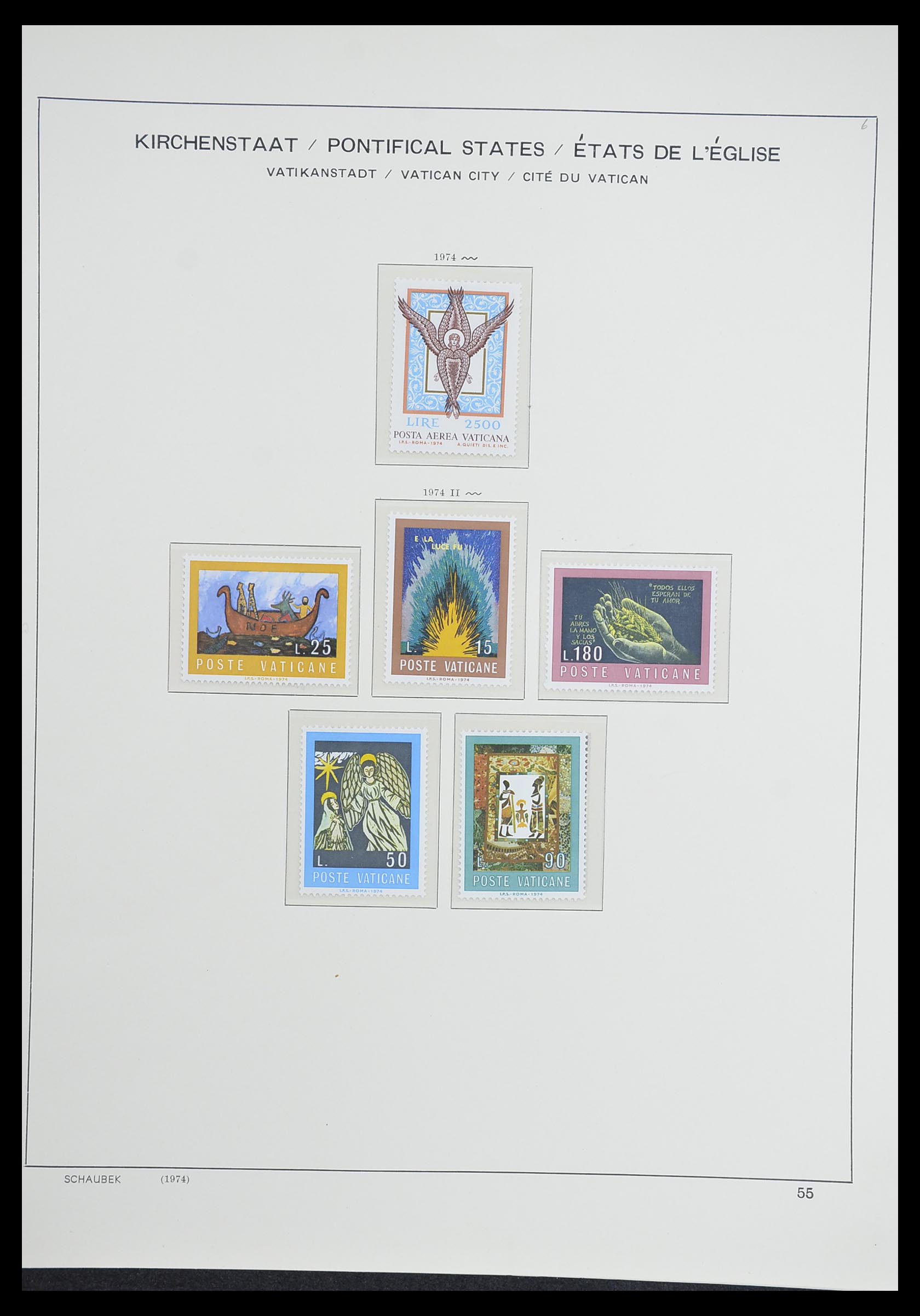 33231 059 - Postzegelverzameling 33231 Vaticaan 1852-1996.