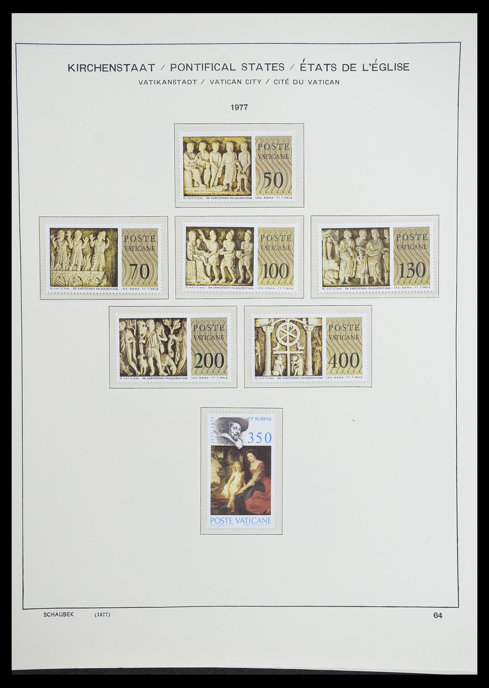 33231 068 - Stamp collection 33231 Vatican 1852-1996.