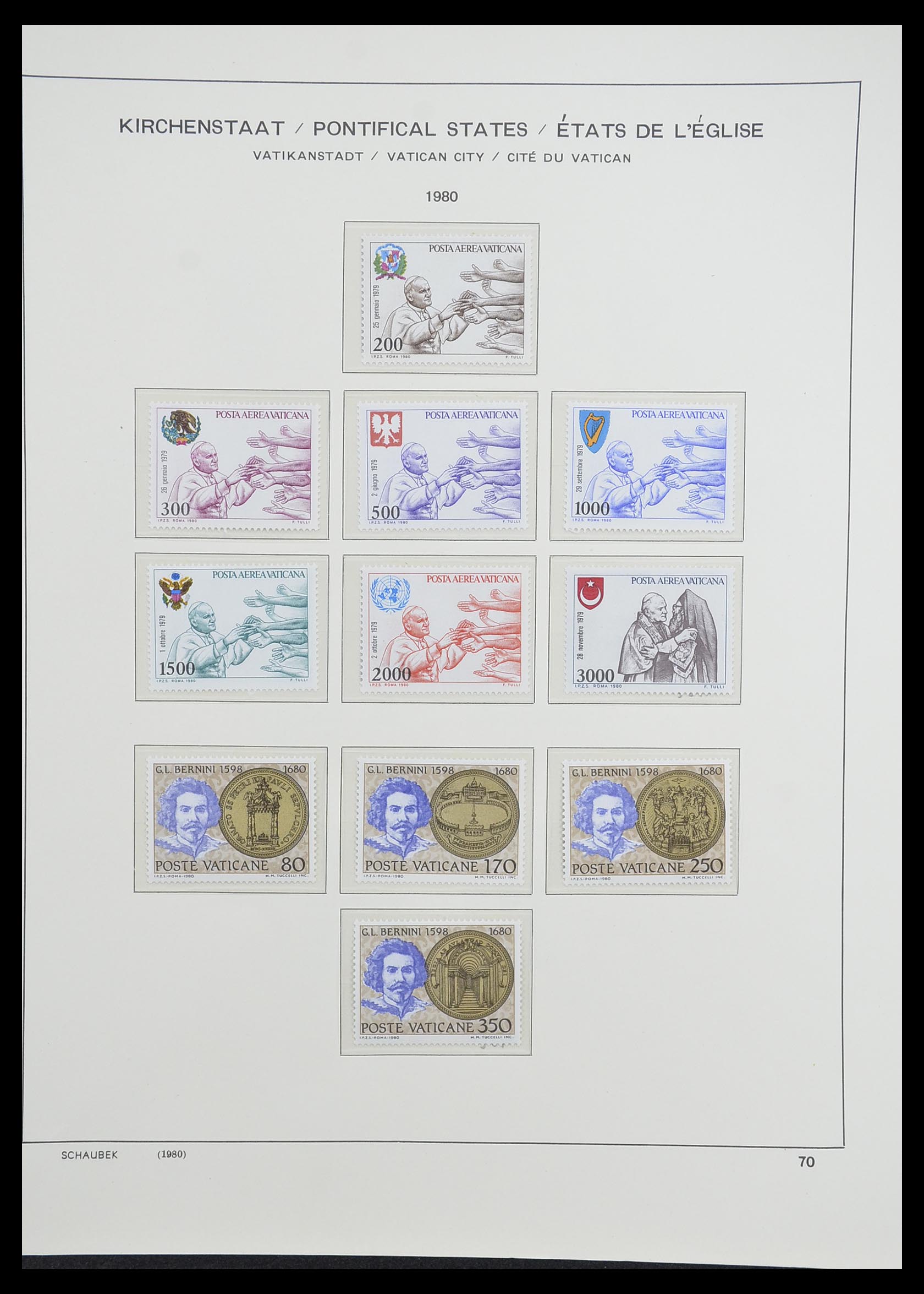 33231 074 - Postzegelverzameling 33231 Vaticaan 1852-1996.