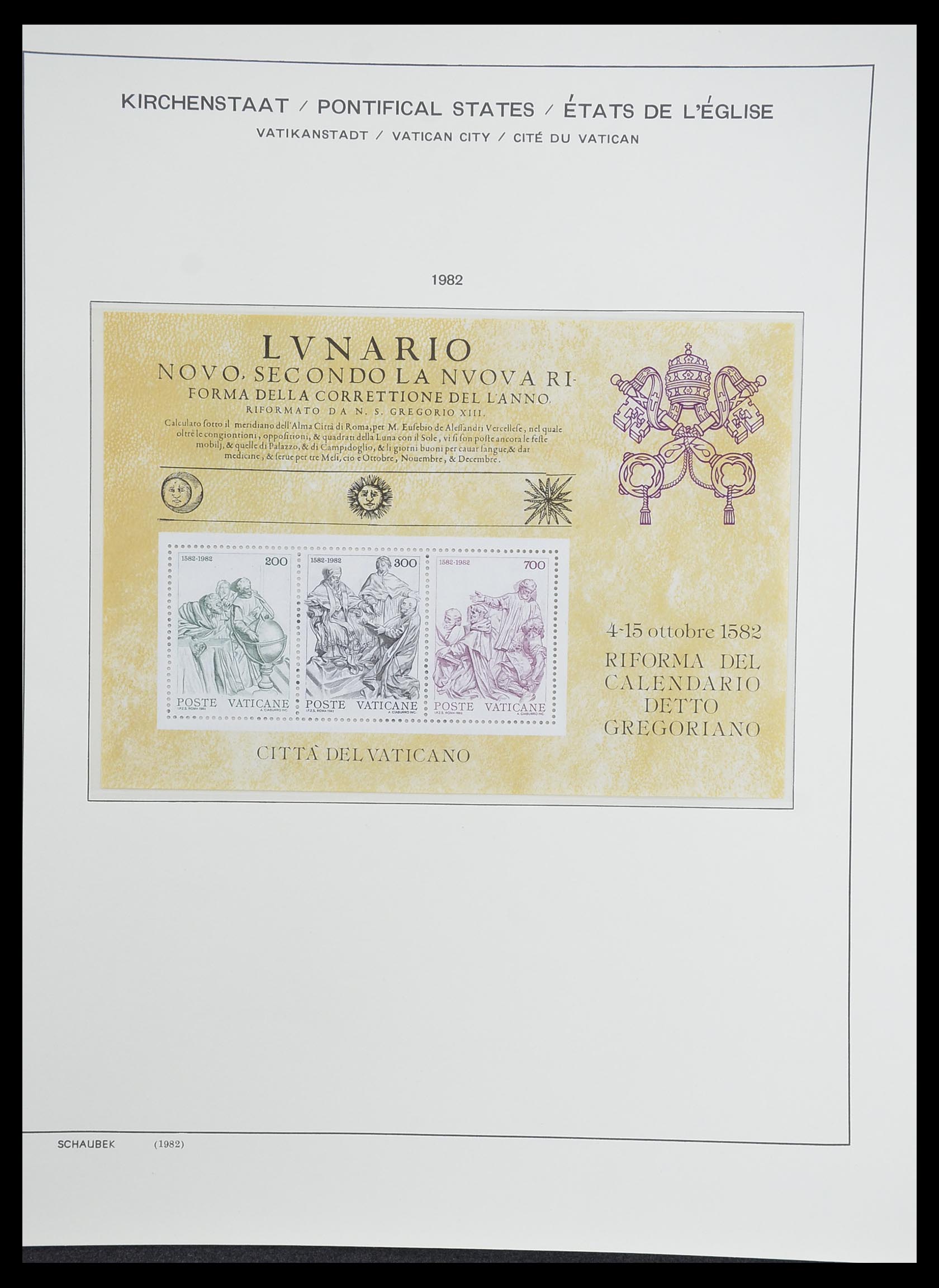 33231 080 - Postzegelverzameling 33231 Vaticaan 1852-1996.