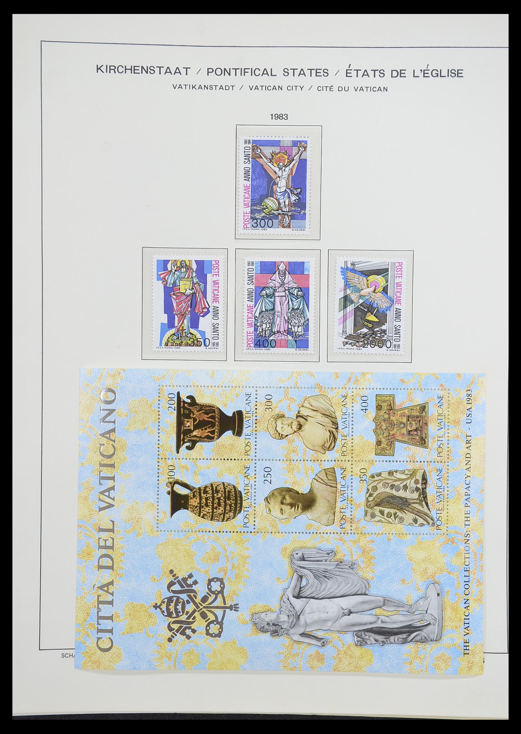 33231 082 - Postzegelverzameling 33231 Vaticaan 1852-1996.