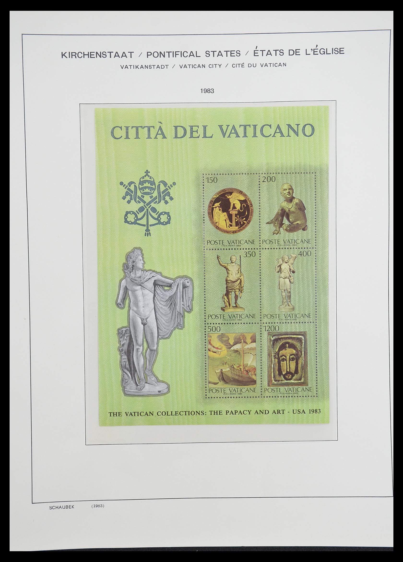 33231 087 - Postzegelverzameling 33231 Vaticaan 1852-1996.