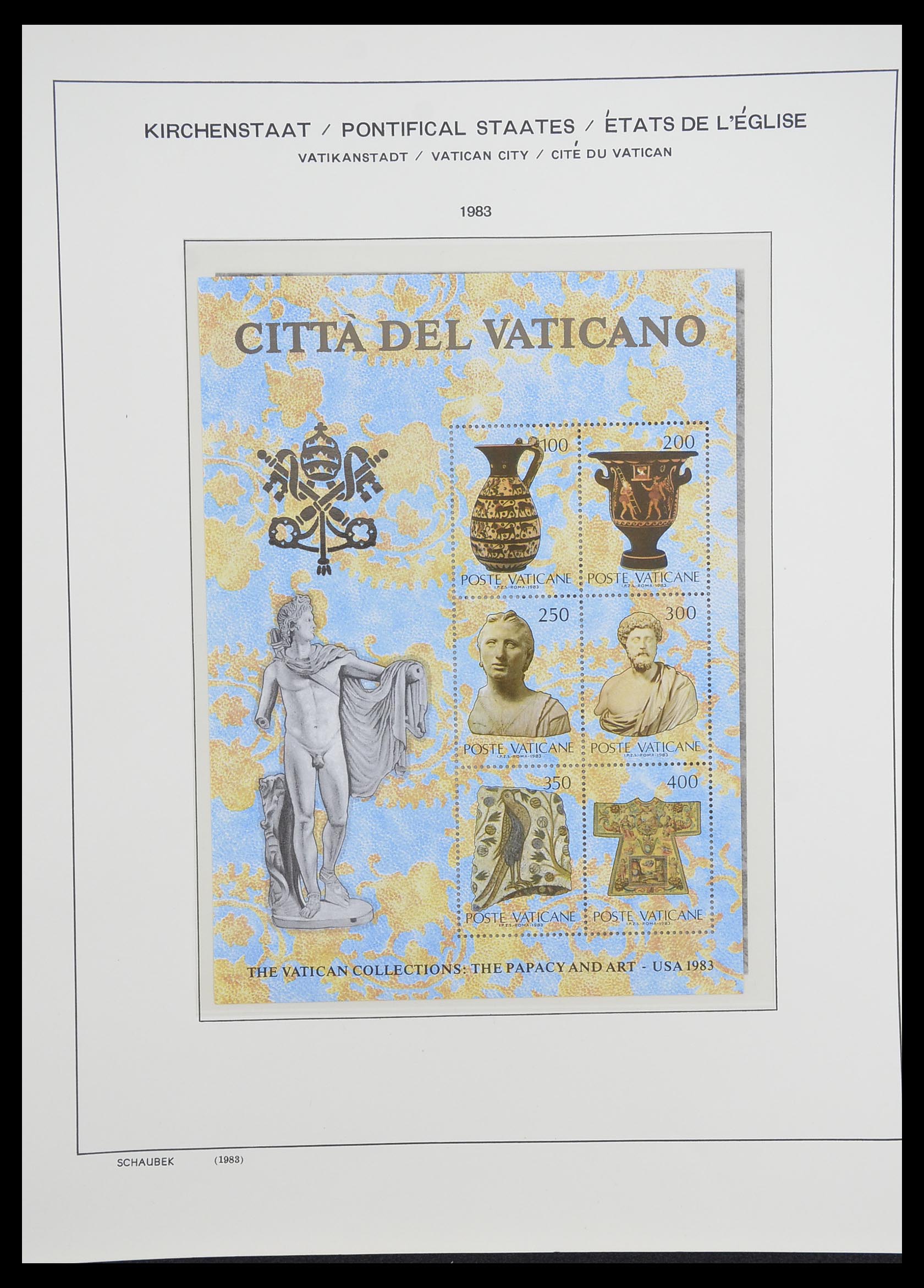 33231 088 - Postzegelverzameling 33231 Vaticaan 1852-1996.