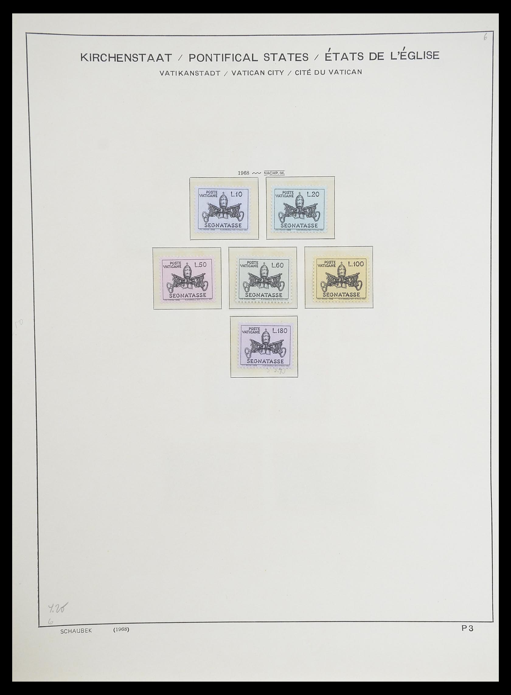 33231 099 - Postzegelverzameling 33231 Vaticaan 1852-1996.