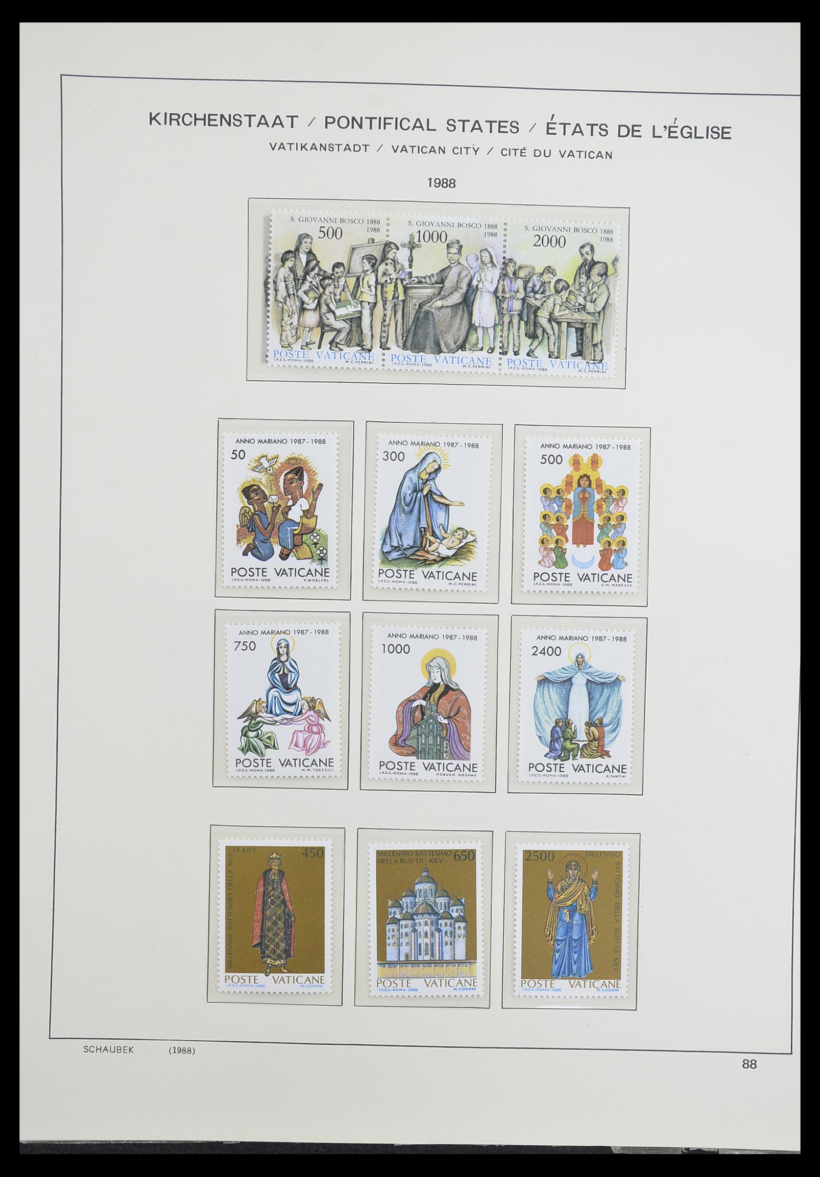 33231 105 - Postzegelverzameling 33231 Vaticaan 1852-1996.