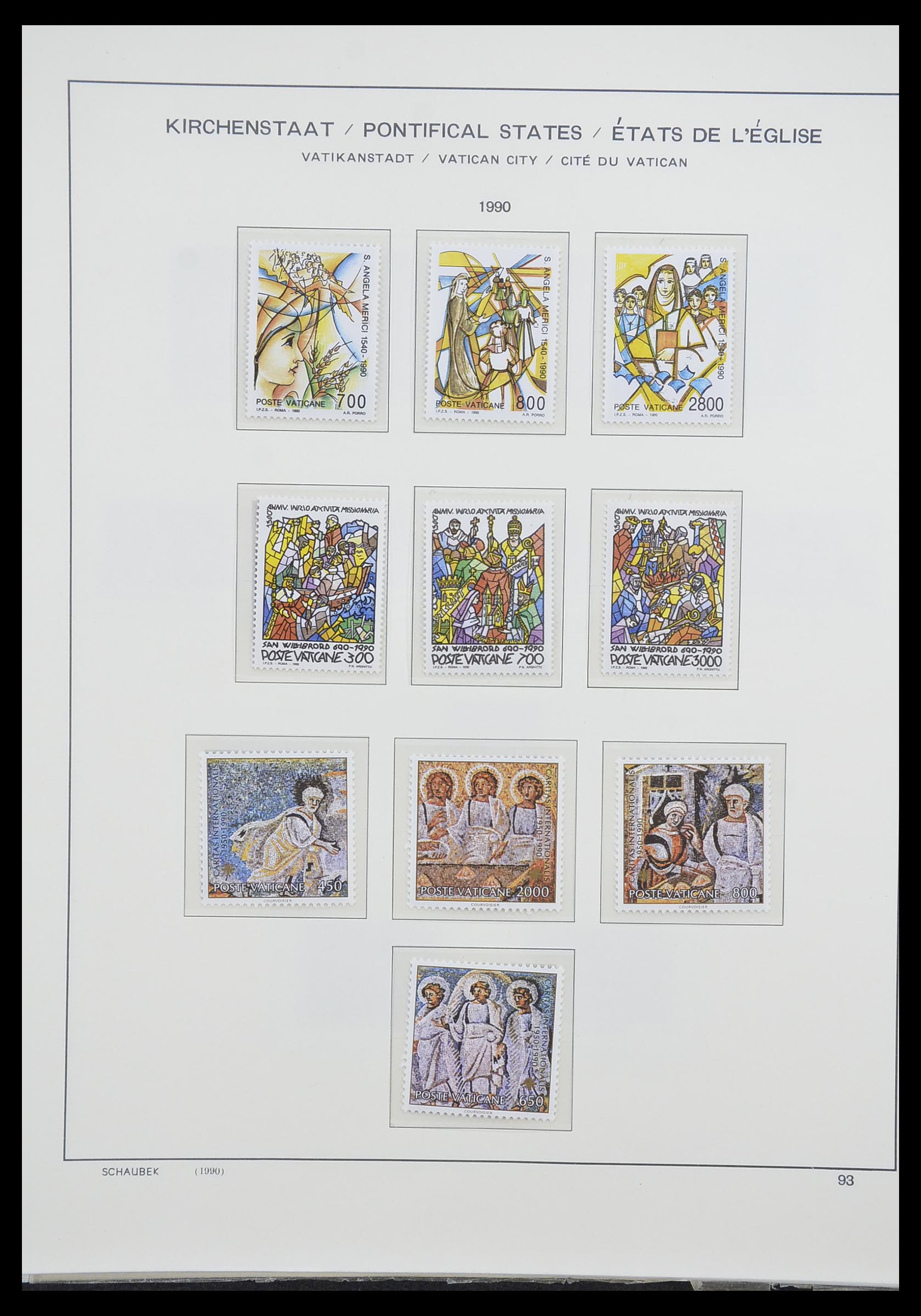 33231 112 - Stamp collection 33231 Vatican 1852-1996.