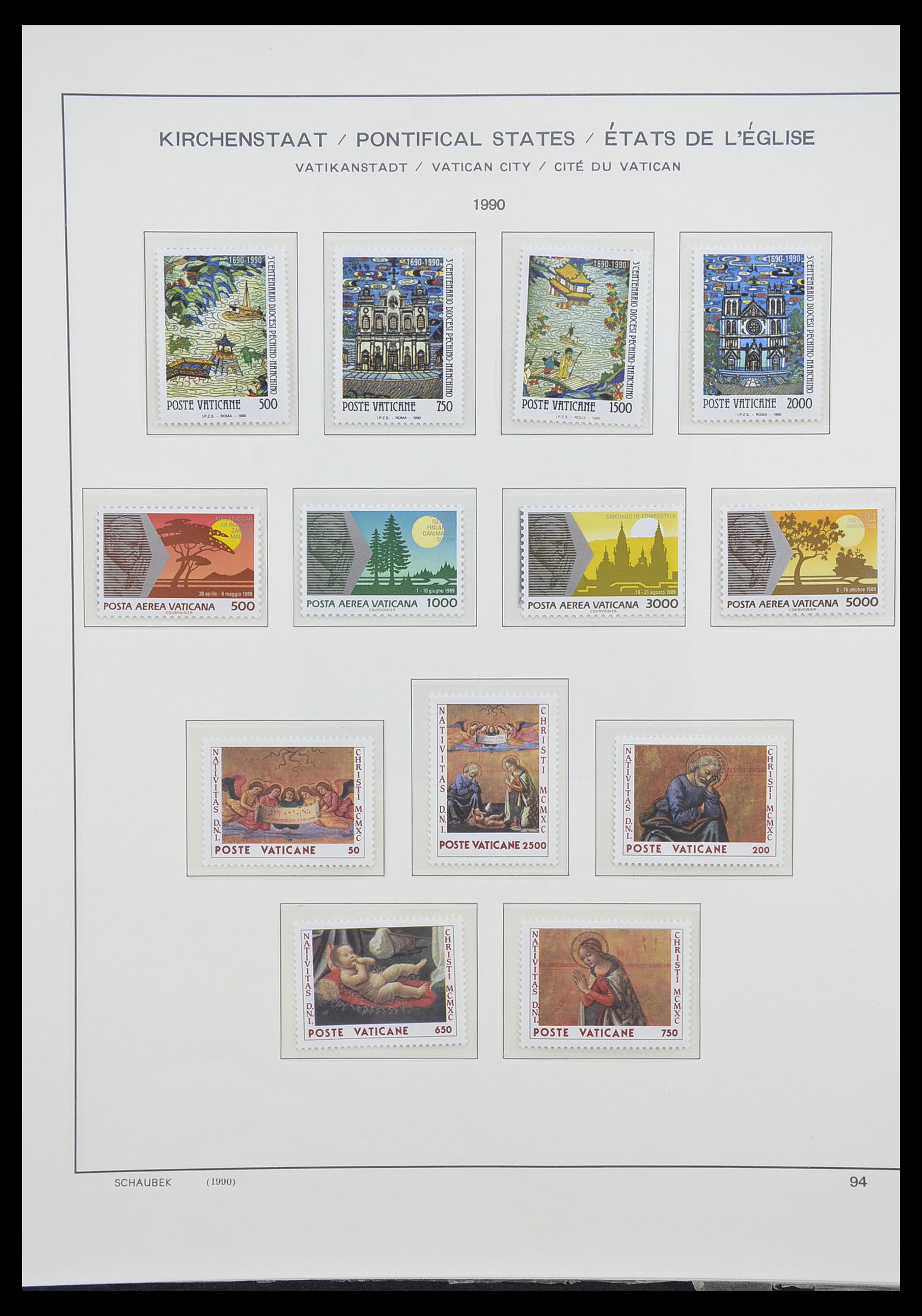 33231 113 - Postzegelverzameling 33231 Vaticaan 1852-1996.