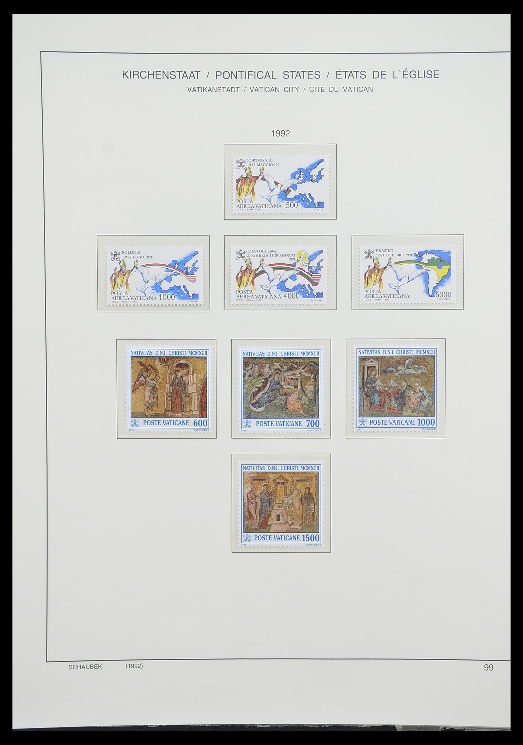 33231 119 - Postzegelverzameling 33231 Vaticaan 1852-1996.