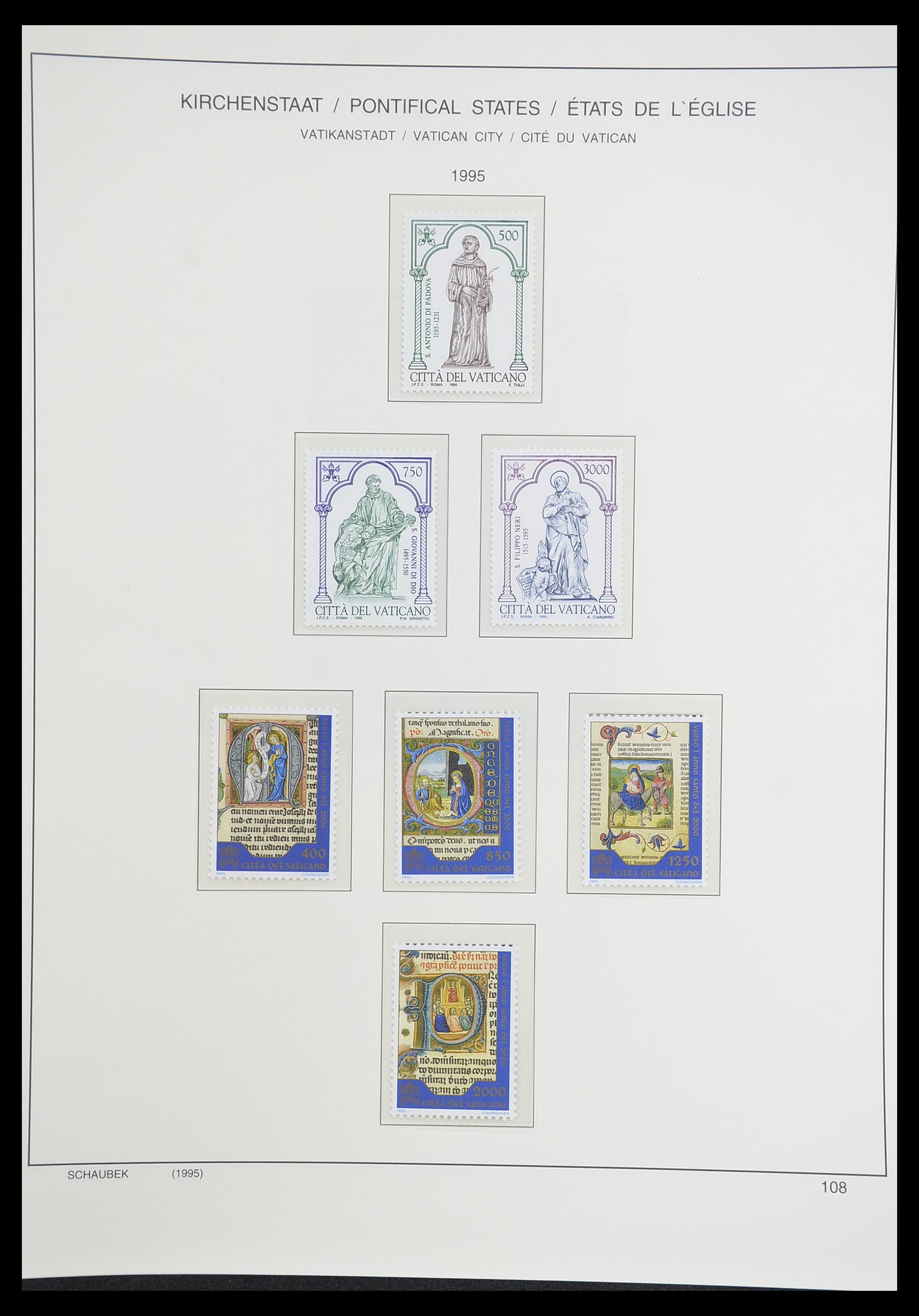 33231 129 - Postzegelverzameling 33231 Vaticaan 1852-1996.