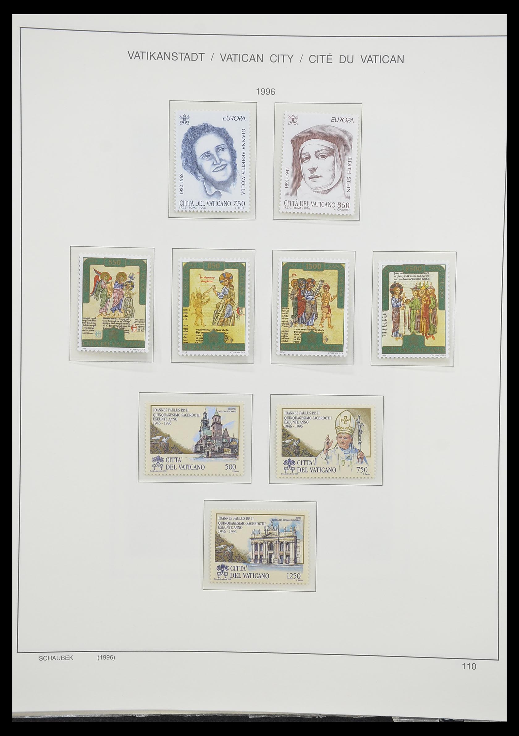 33231 132 - Postzegelverzameling 33231 Vaticaan 1852-1996.