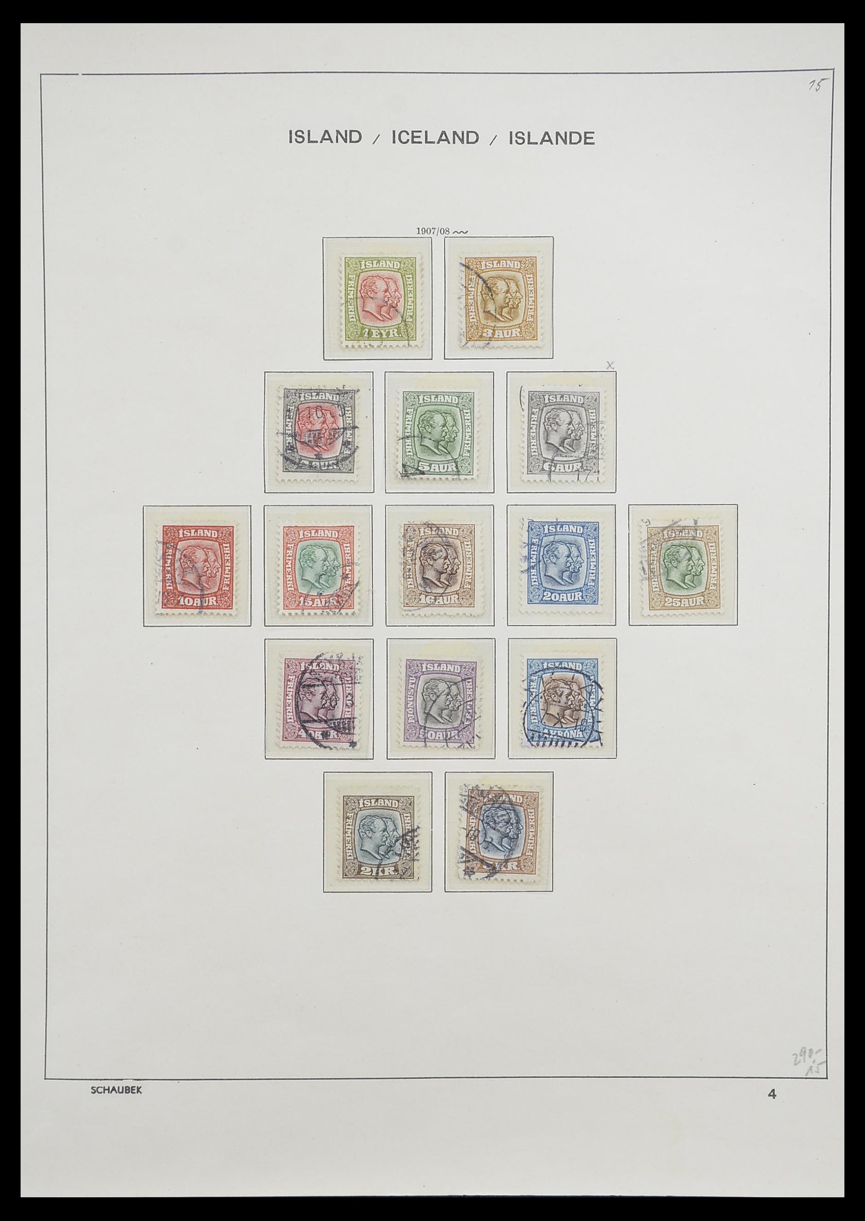 33237 006 - Postzegelverzameling 33237 IJsland 1876-1996.