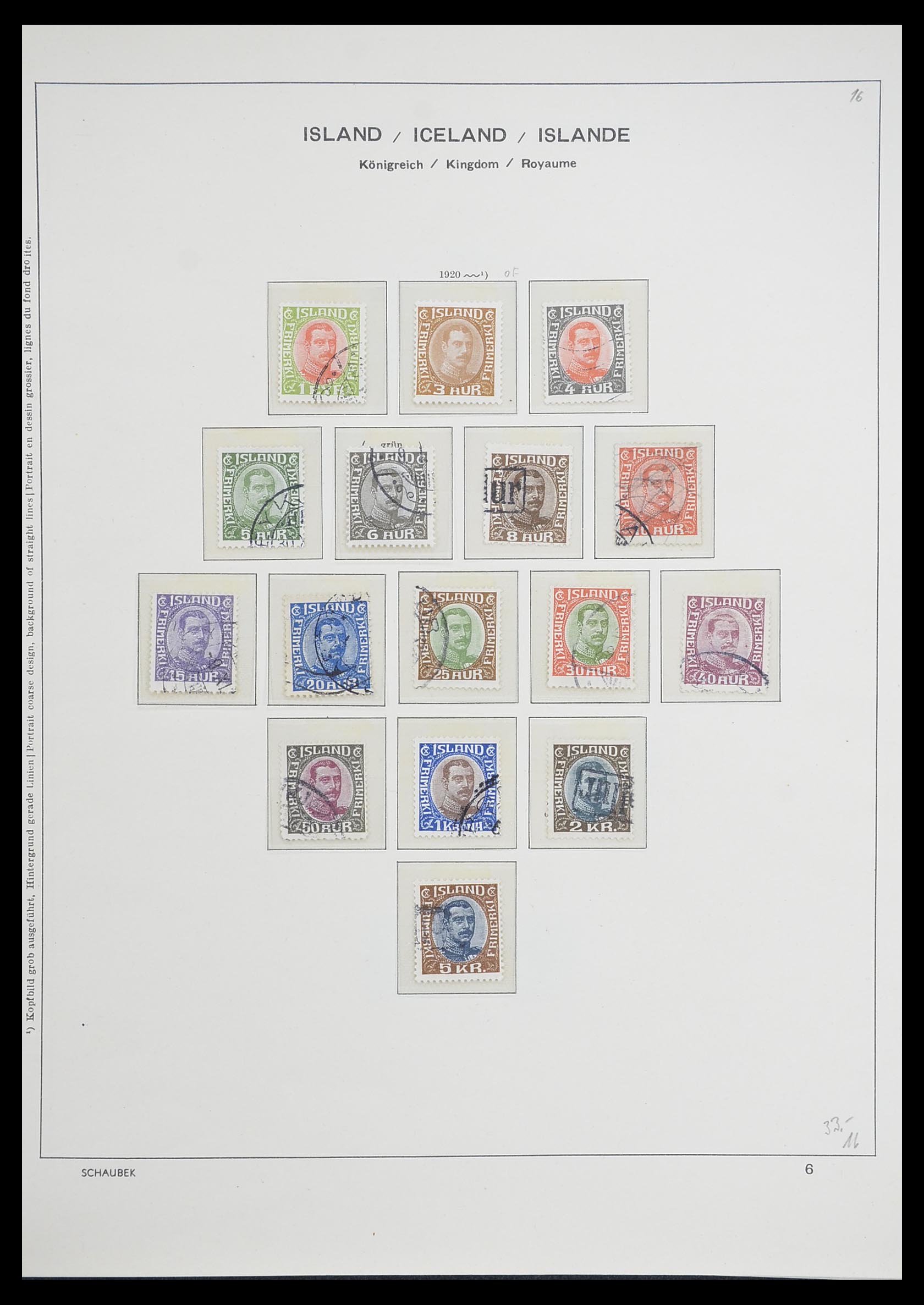 33237 009 - Postzegelverzameling 33237 IJsland 1876-1996.