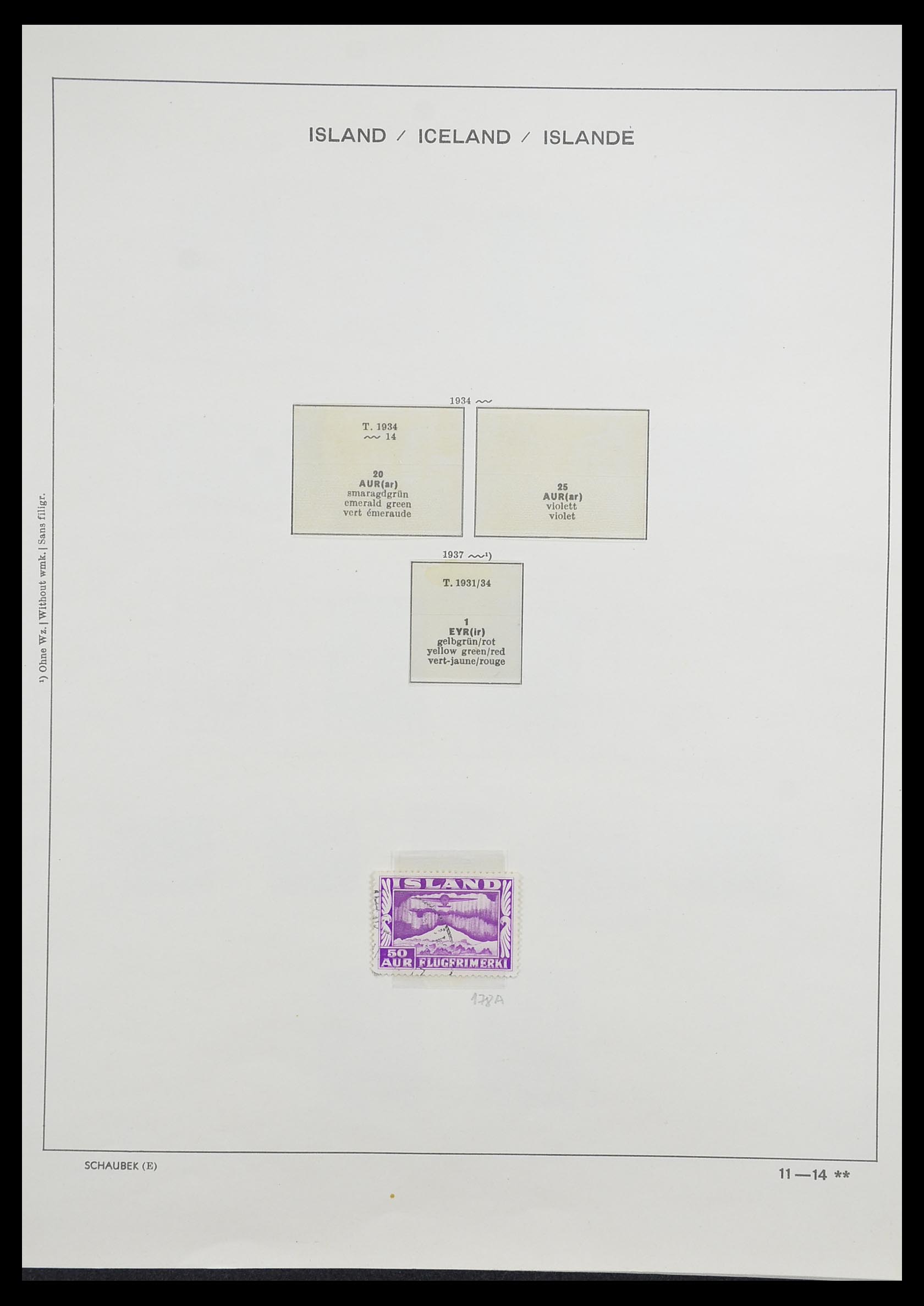 33237 016 - Postzegelverzameling 33237 IJsland 1876-1996.
