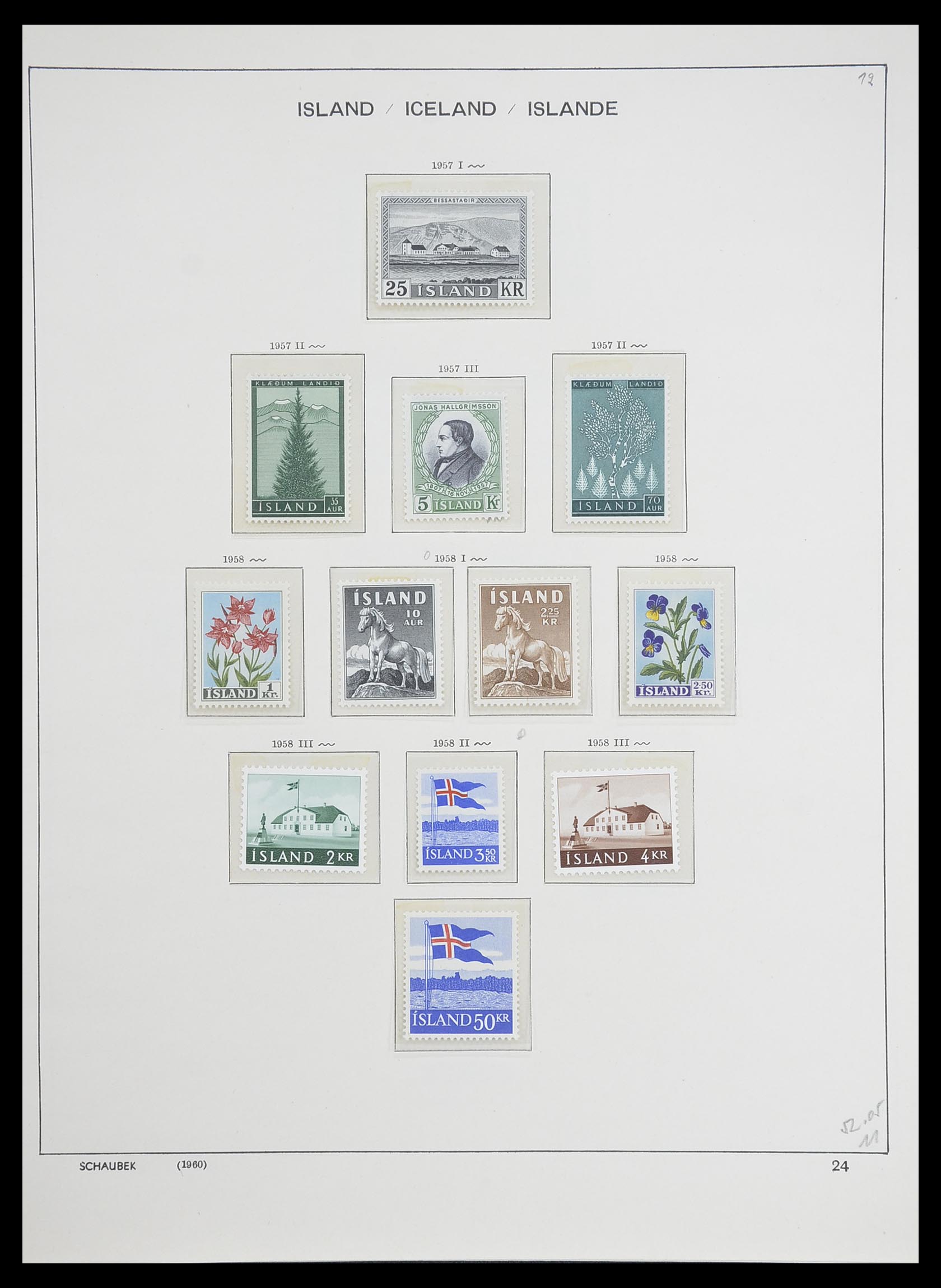 33237 028 - Postzegelverzameling 33237 IJsland 1876-1996.