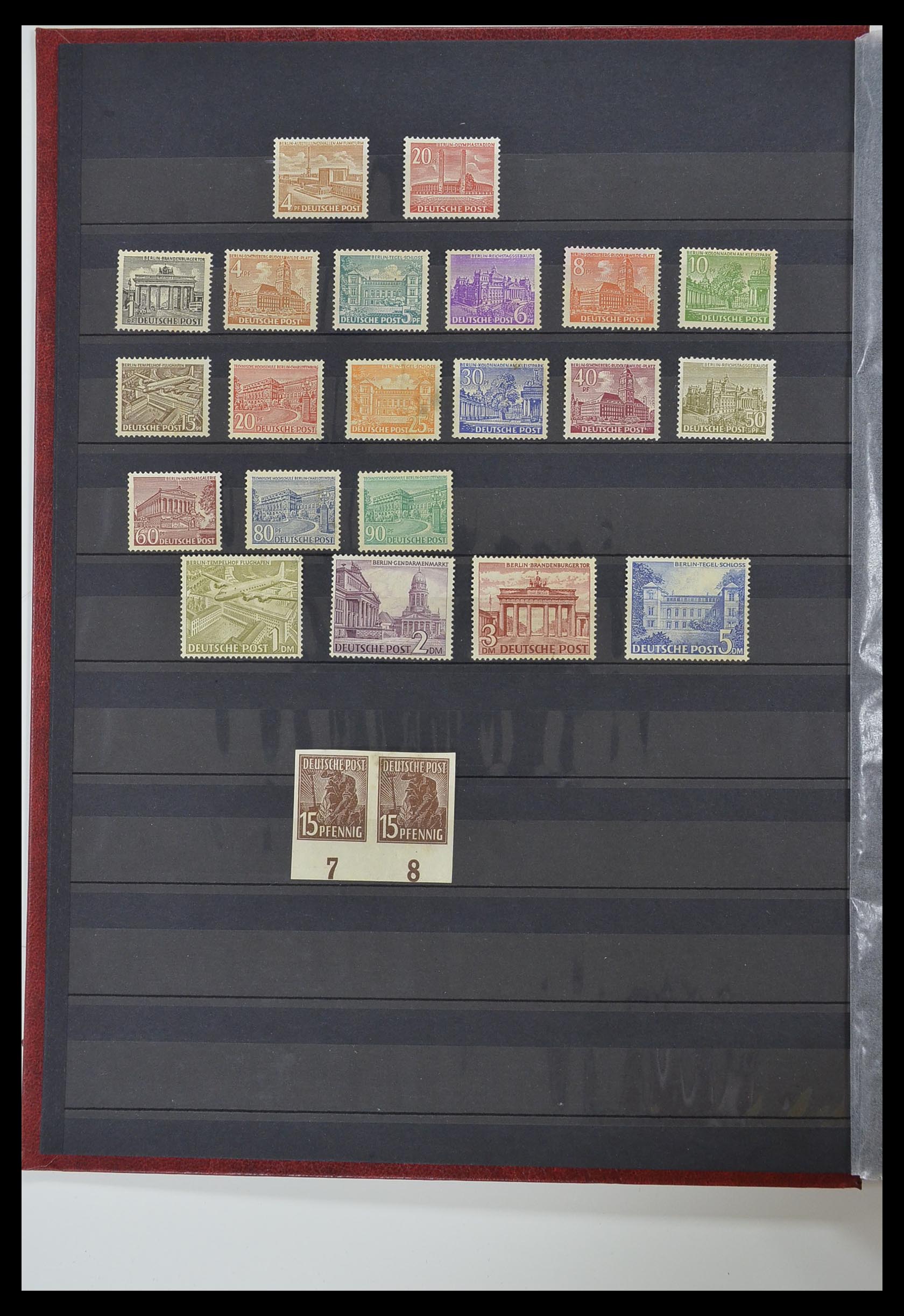33239 005 - Postzegelverzameling 33239 Duitsland 1930-1949.