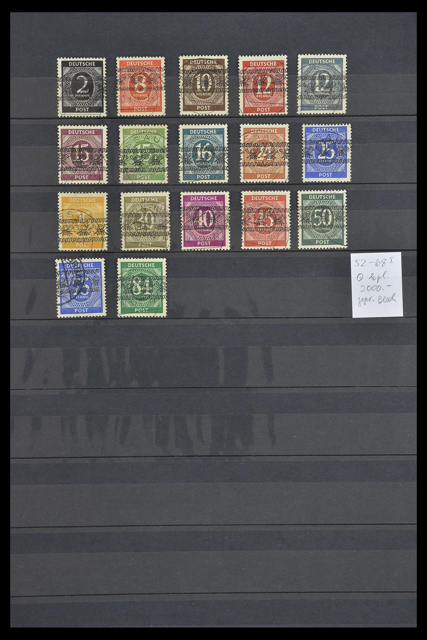 33239 006 - Postzegelverzameling 33239 Duitsland 1930-1949.
