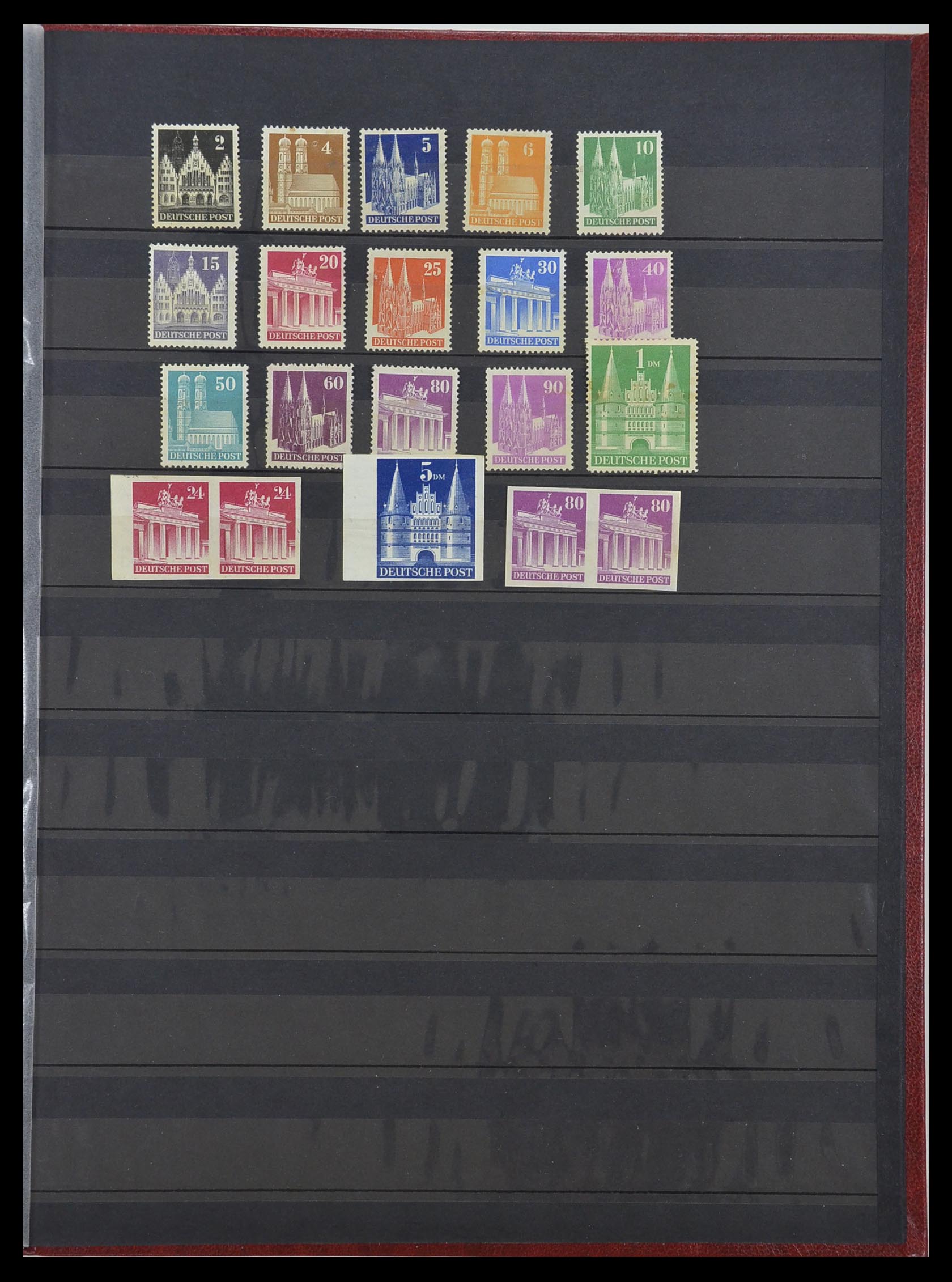 33239 007 - Postzegelverzameling 33239 Duitsland 1930-1949.