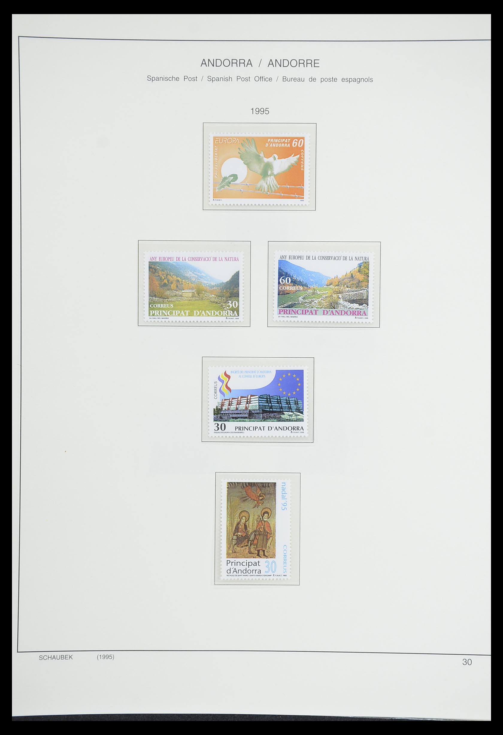 33240 067 - Stamp collection 33240 Andorra 1928-1996.